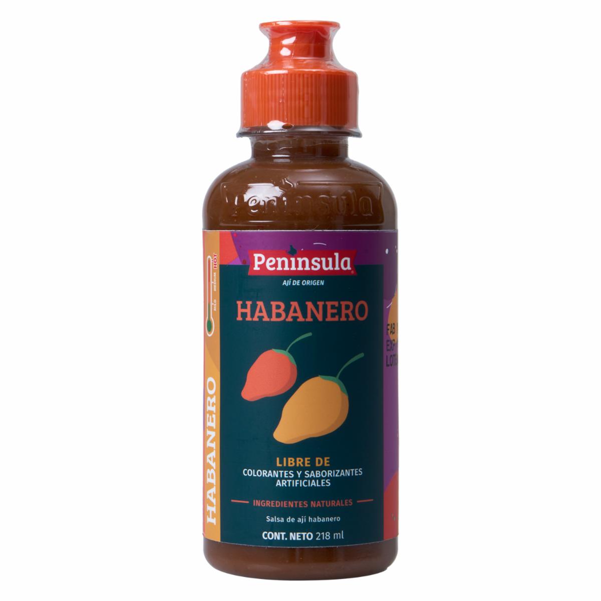 Salsa De Ají Habanero PENINSULA 218 Ml