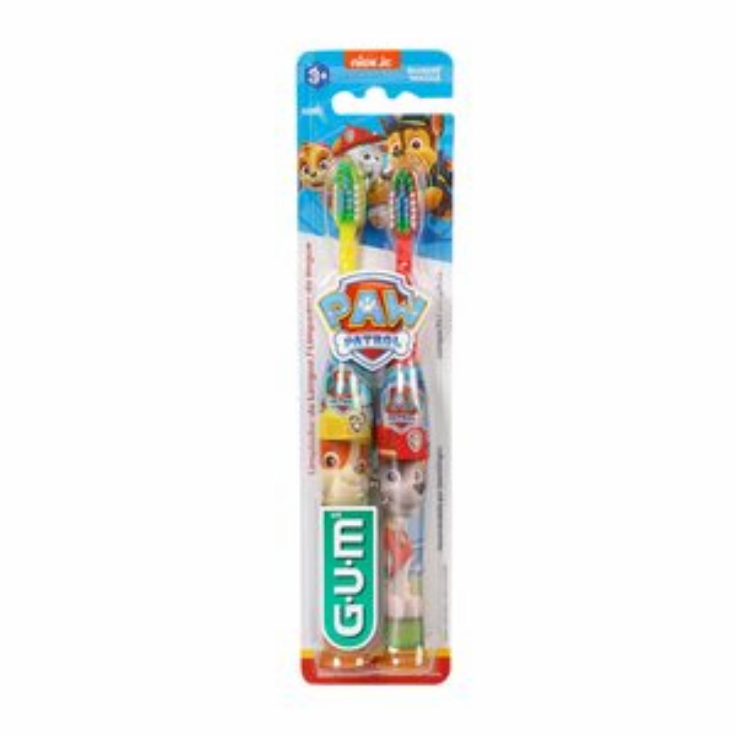 Cepillo Dental Infantil Suave Pawpatrol G.U.M Pack X2 Uds