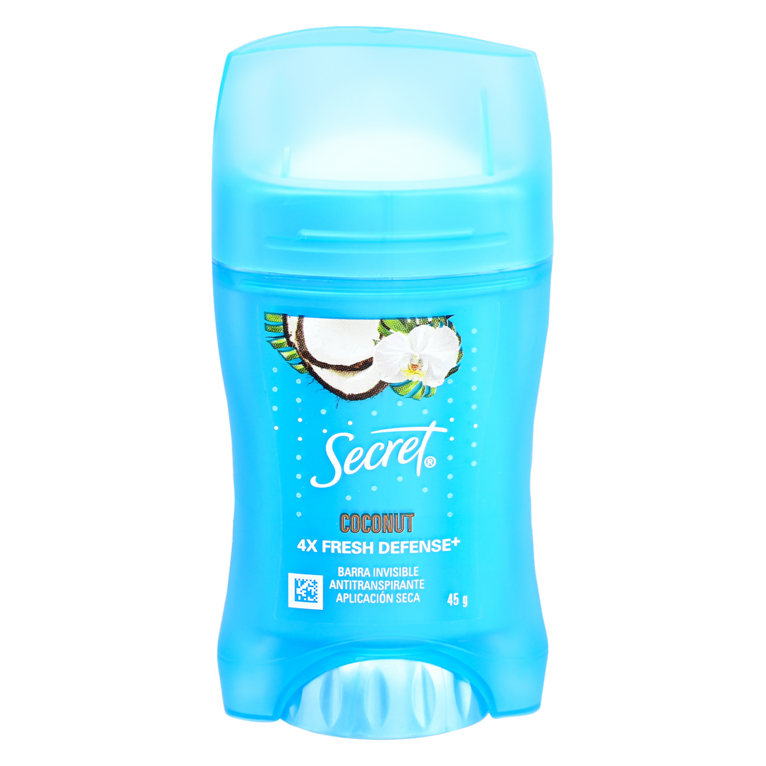 Desodorante En Barra Para Dama Fresh Deefense Coconut SECRET 45 G