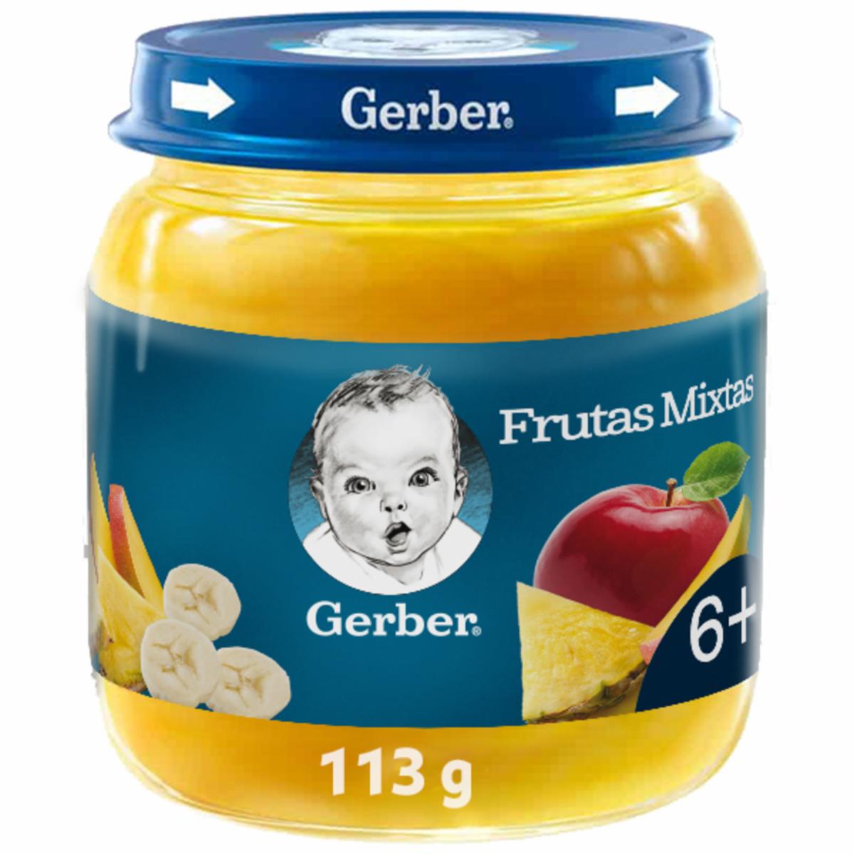 Compota De rutas Mixtas GERBER 115 G