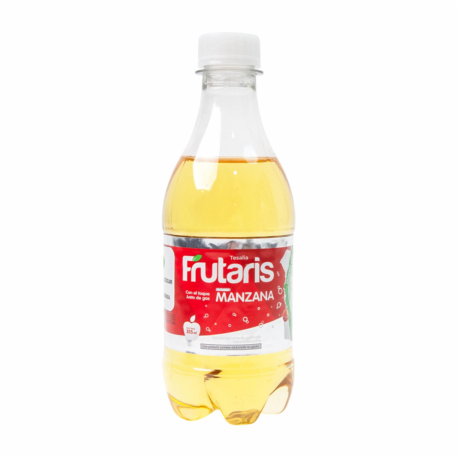 Bebida Gaseosa Sabor A Manzana FRUTARIS 355 Ml