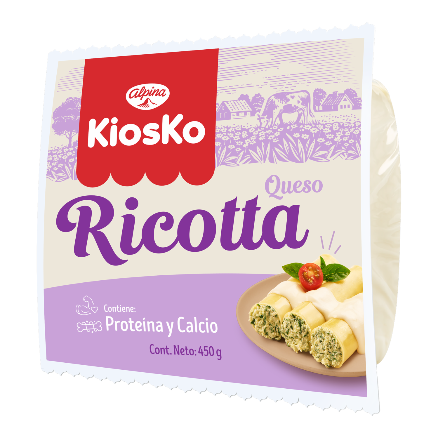 Queso Ricotta KIOSKO 450 G