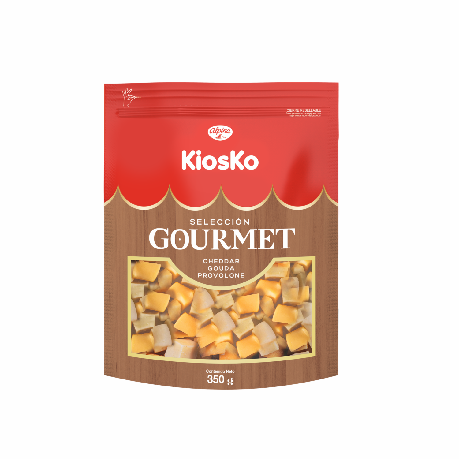 Queso Selección Gourmet Cubos KIOSKO 350 G