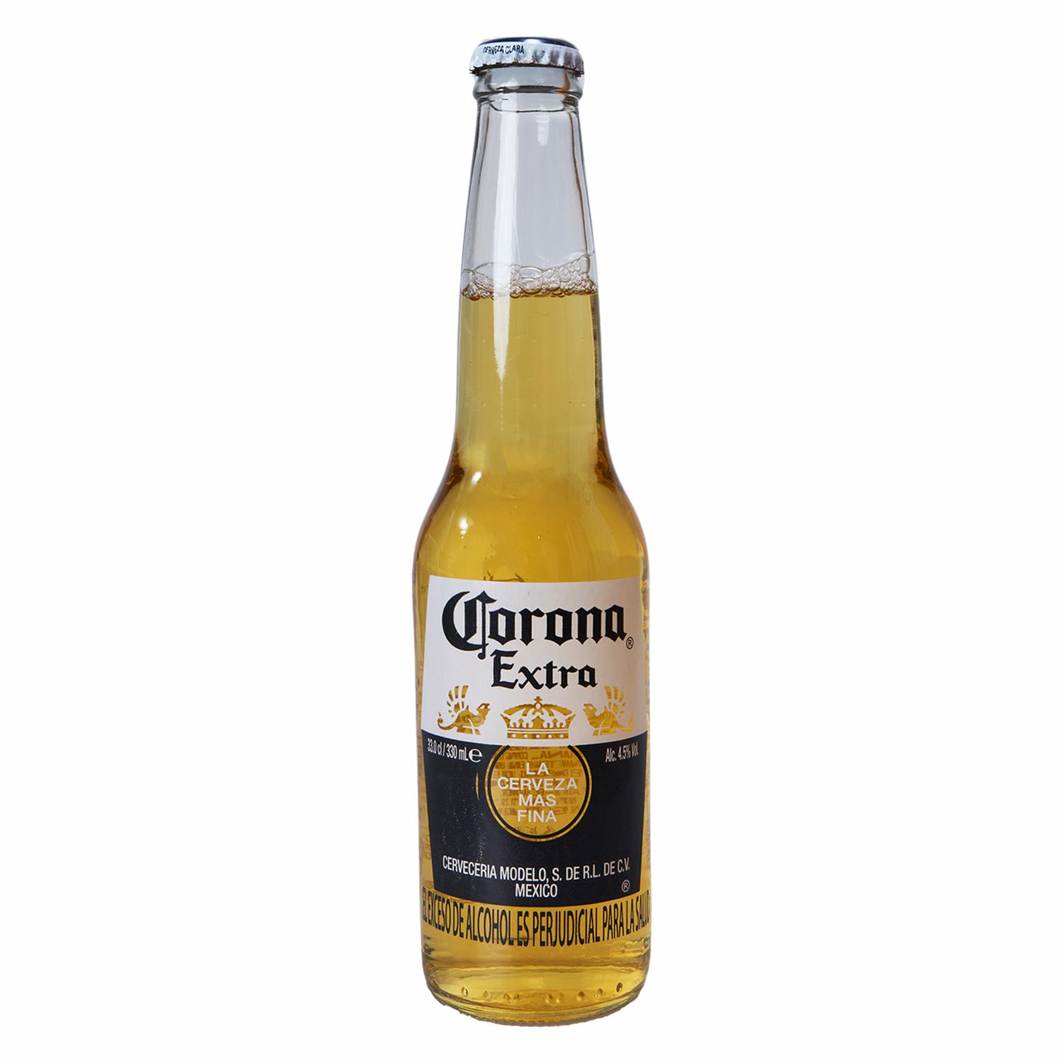 Cerveza Importada En Botella CORONA 330 Ml