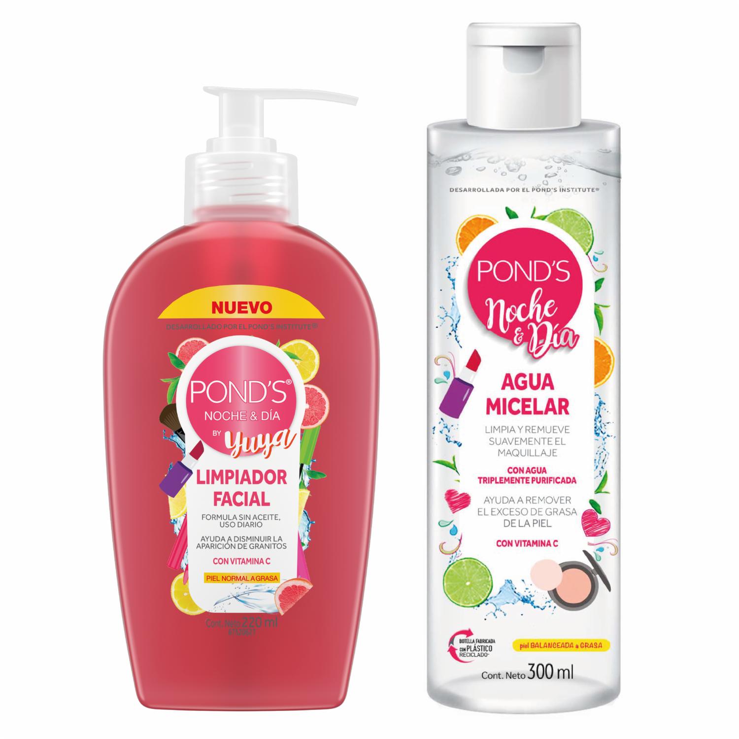 Set Facial Jabón  Yuya+Agua Micelar Yuya POND’S 220 Ml
