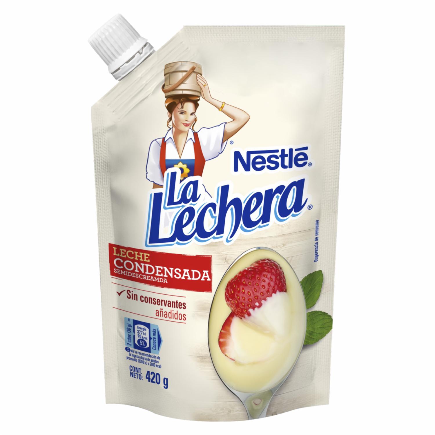 Leche Condensada Azucarada Semidescremada LA LECHERA 420 G Supermaxi