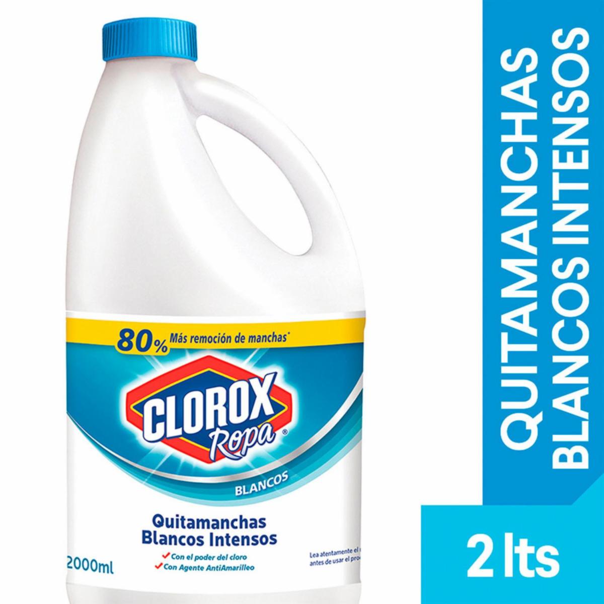 Quitamanchas Para Ropa Blancos Intensos CLOROX 2 L