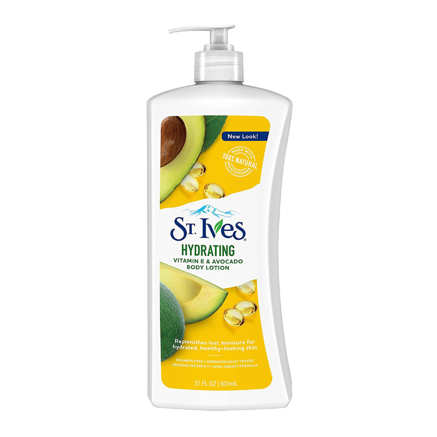 Crema Corporal Vitamina E Y Aguacate ST. IVES 621 Ml
