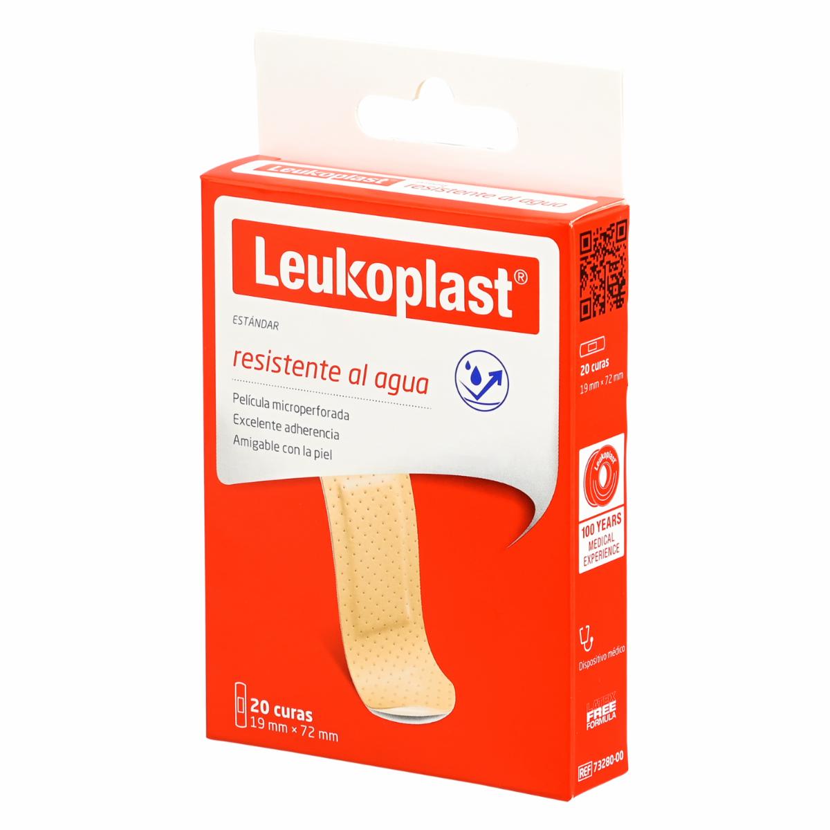 Curitas Estandar Resistente Al Agua LEUKOPLAST X 20 Uds