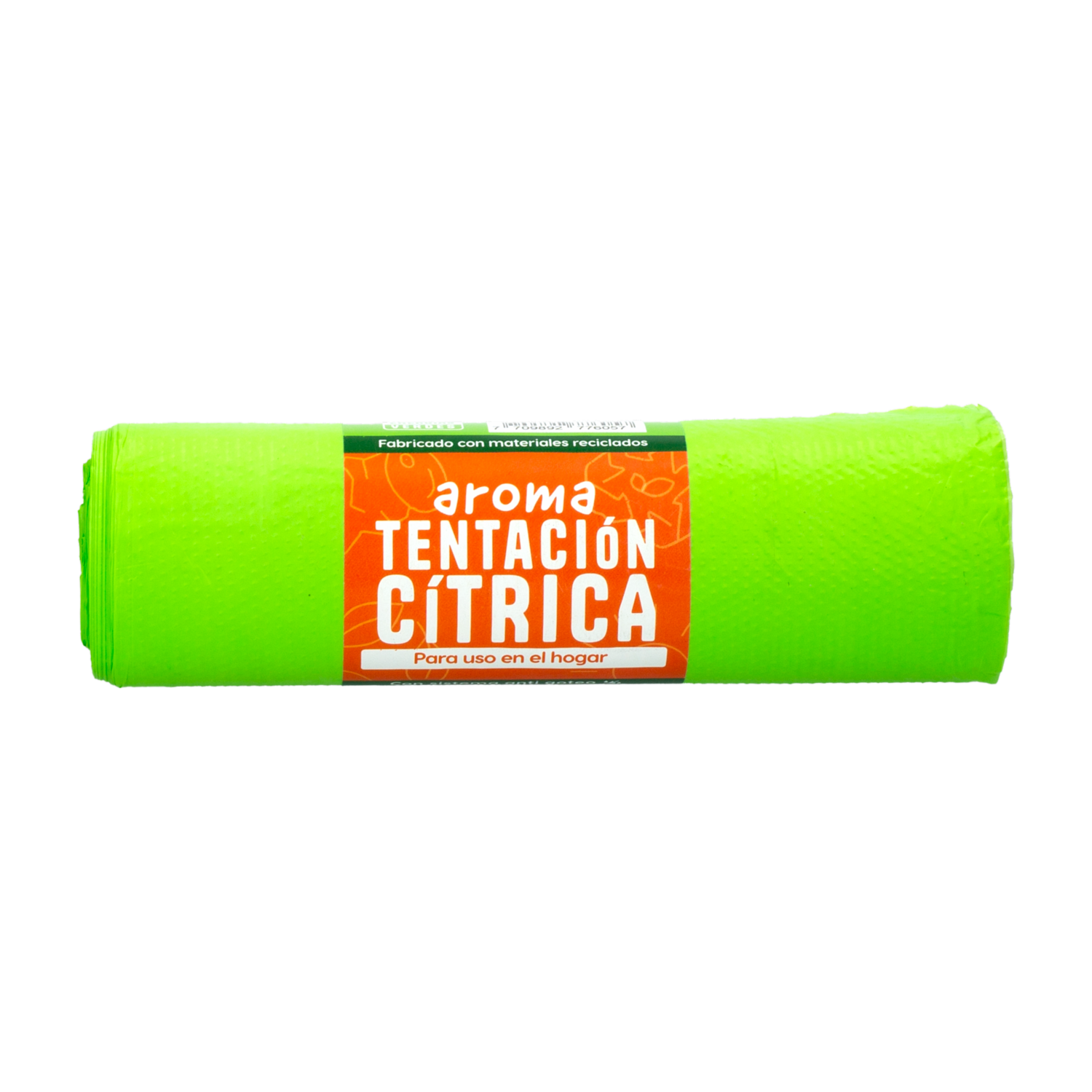 Bolsas De Basura Sistema Antigoteo Aroma Tentación Cítrica X 10 Uds EKUOX 65 X 90 Cm