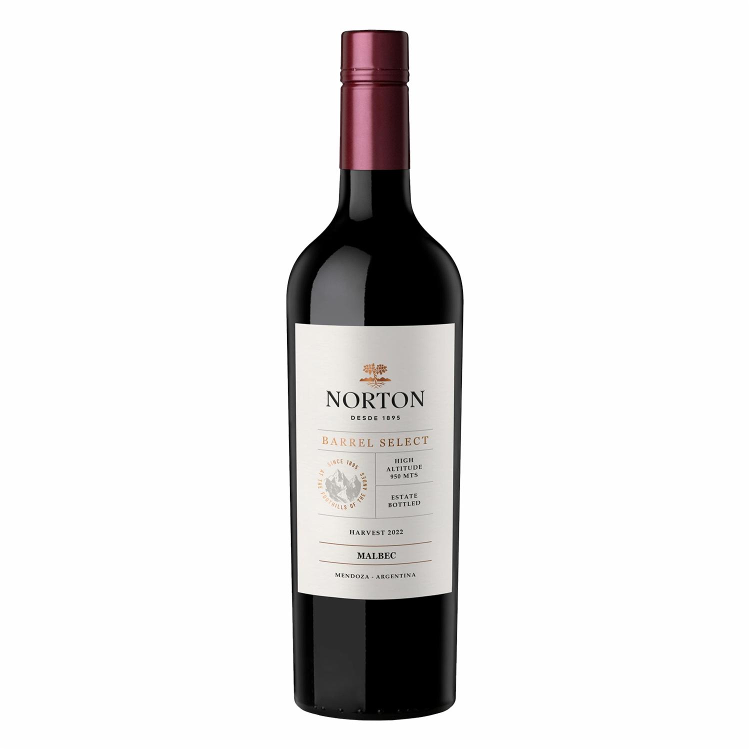 Vino Barrel Select Malbec Norton 750 Ml