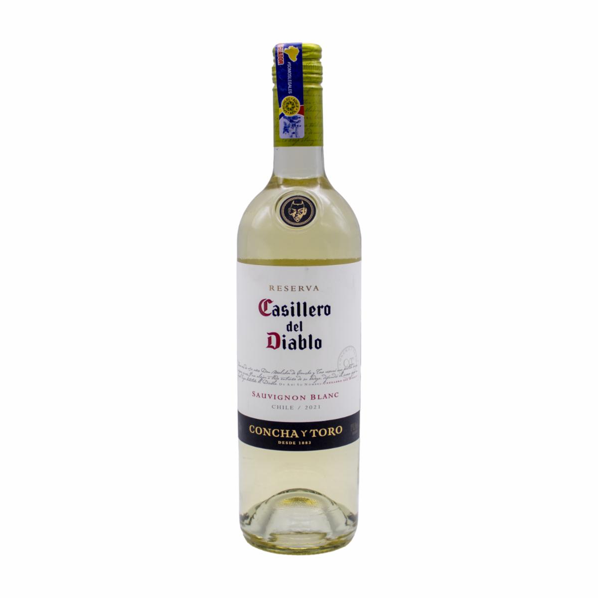 Vino Blanco Sauvignon Blanco Casillero Del Diablo 750 Ml