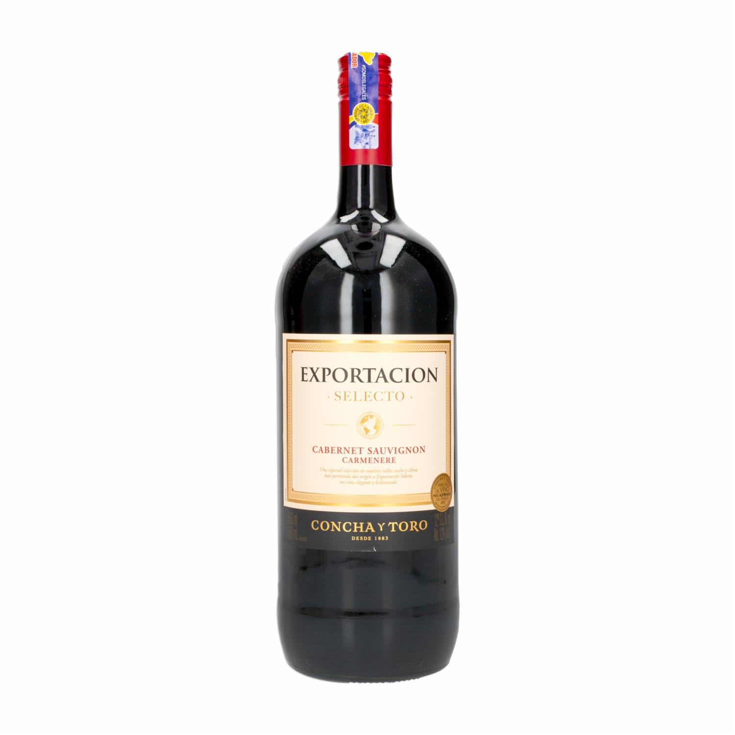 Vino Tinto Cabernet Sauvignon Concha Y Toro Exportacion Selecto 1500 Ml