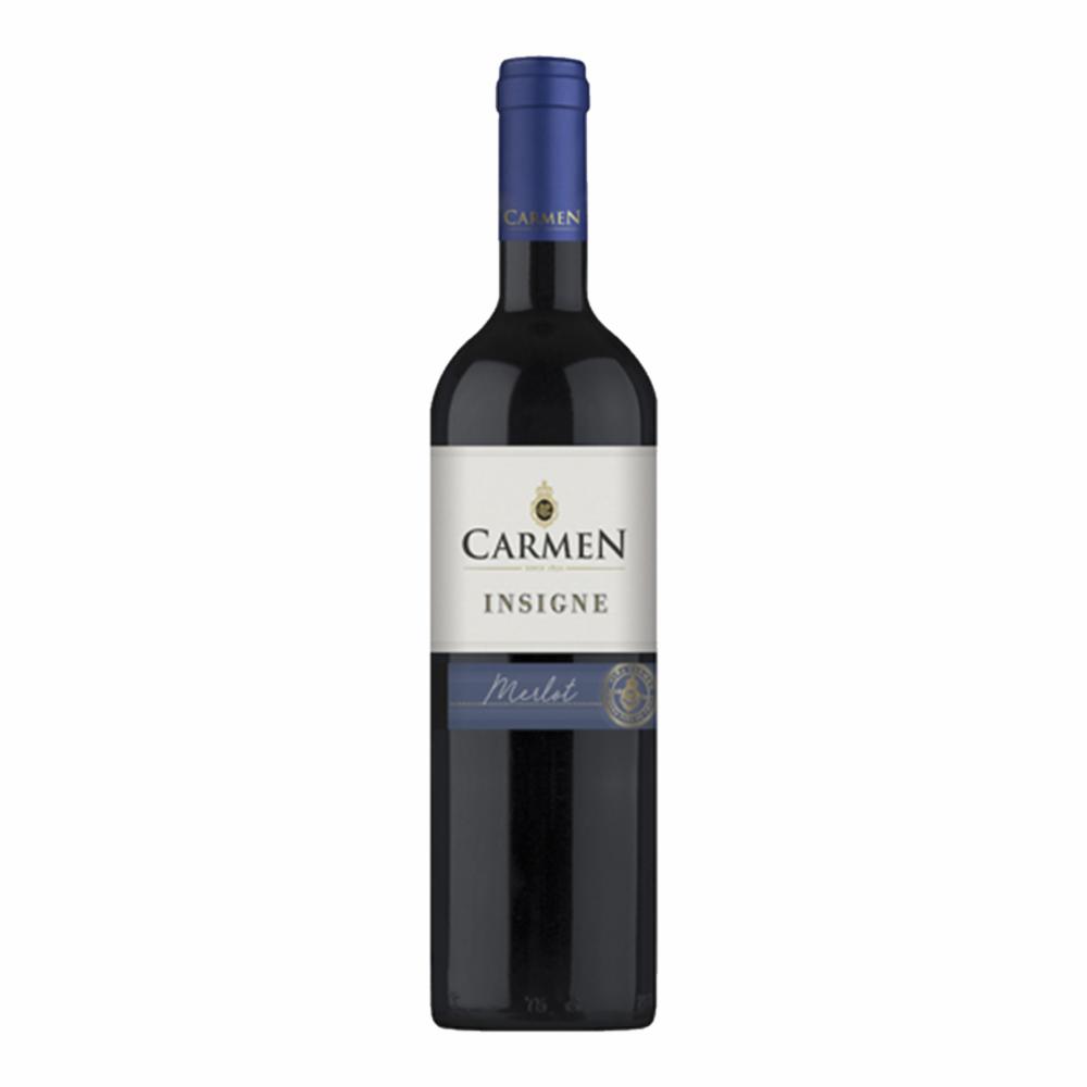 Vino Tinto Cepa Merlot Carmen 750 Ml