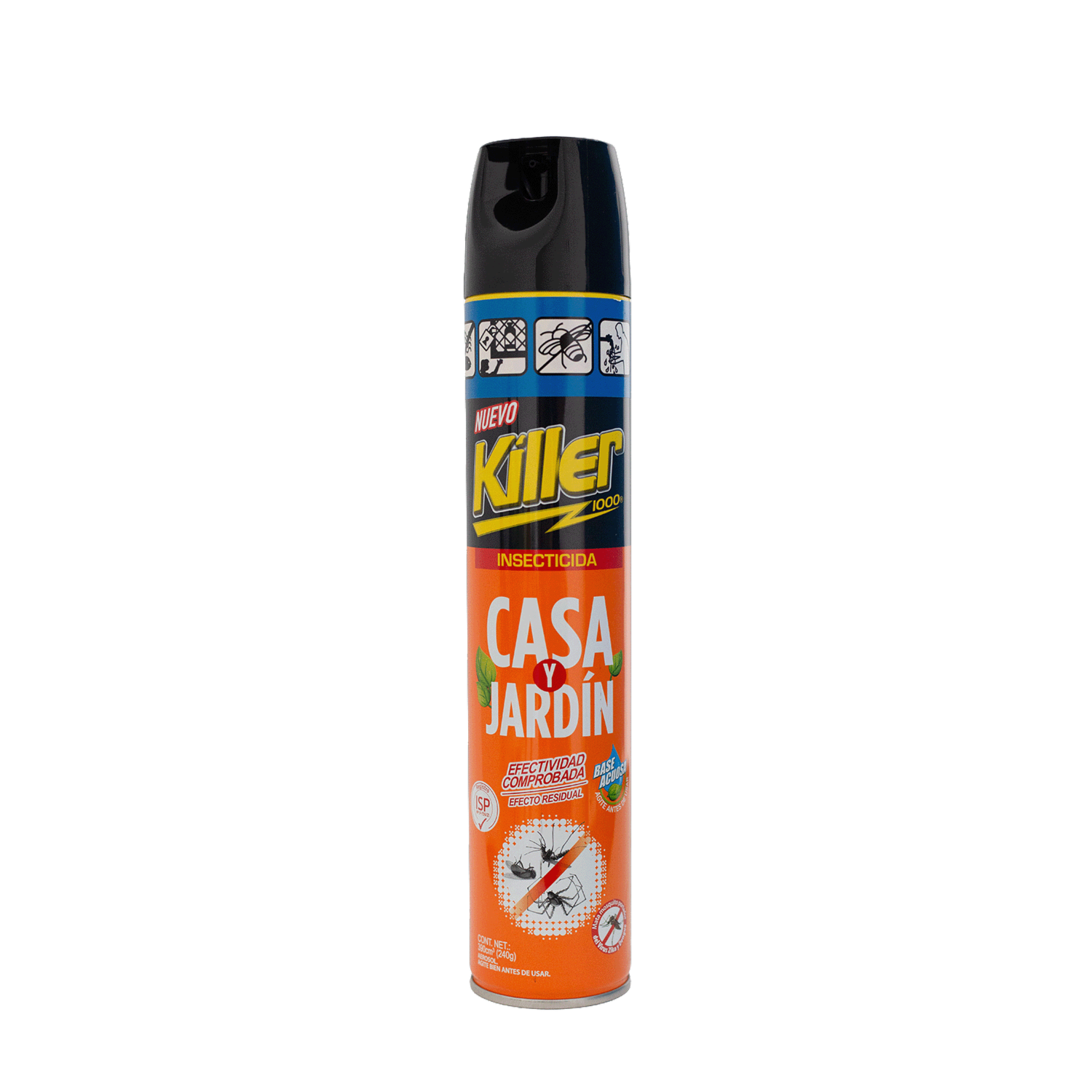 Insecticida Casa y Jardín KILLER 390 Ml