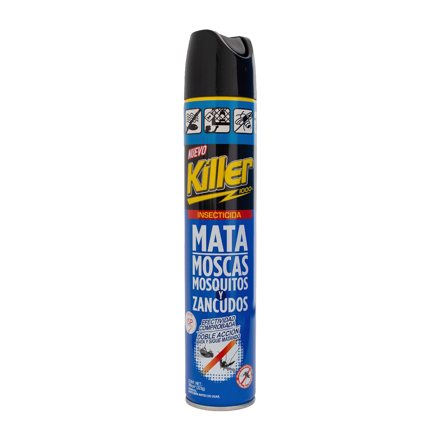 Insecticida Mata Moscas Y Zancudos KILLER 390 Ml