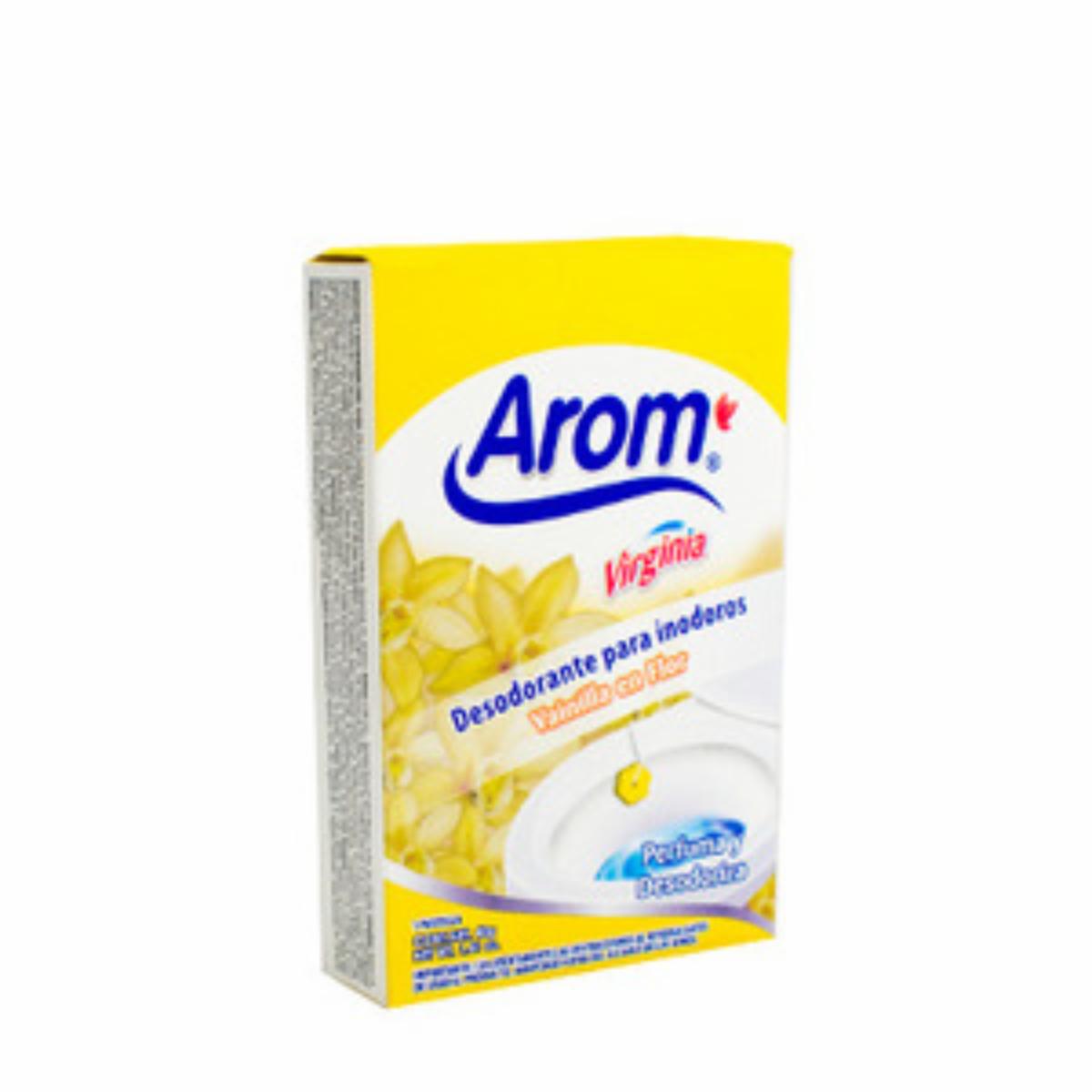 Limpiador En Pastilla Para Baños Aroma Vainilla En Flor AROM 40 G