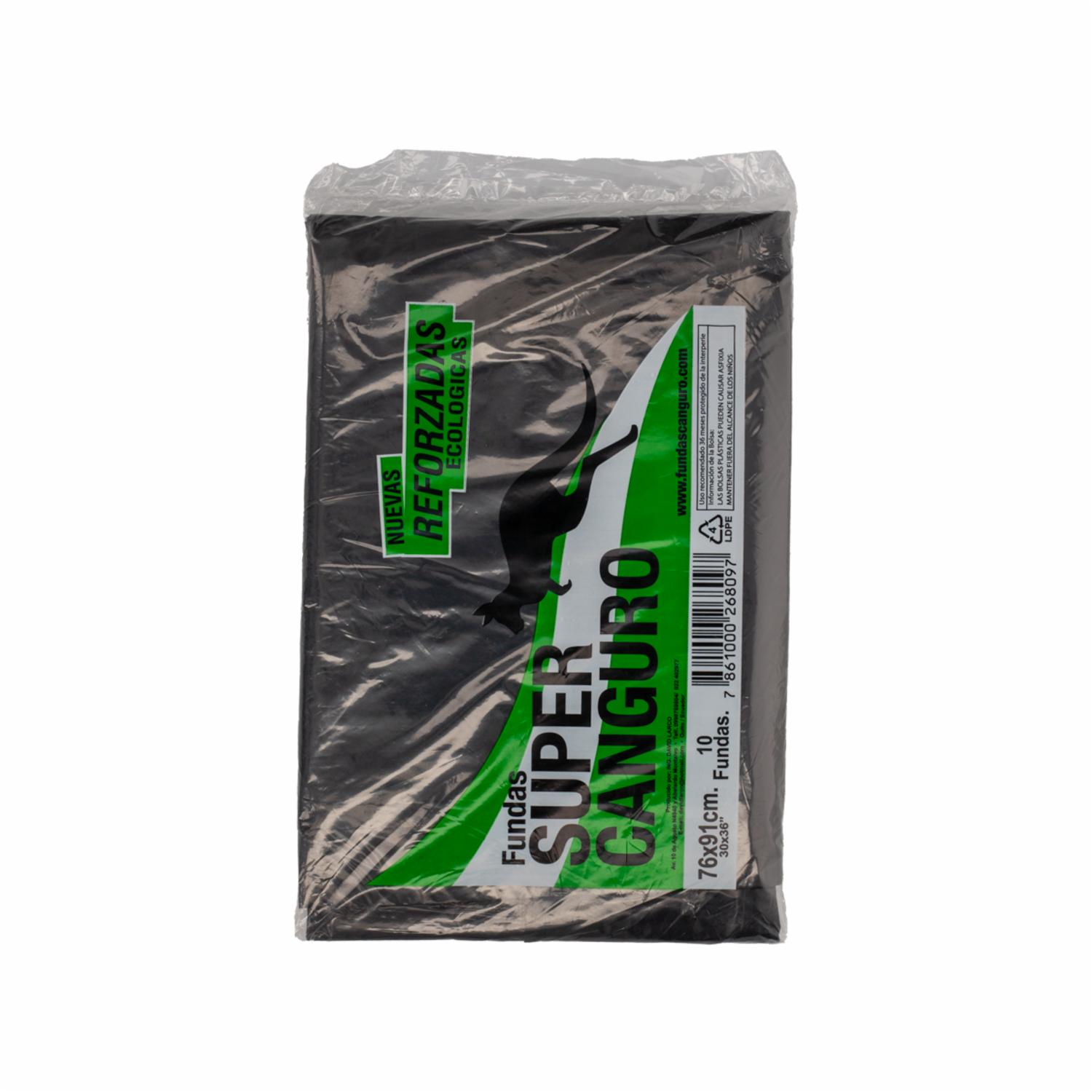 Funda De Basura Grande SUPER CANGURO 10 U