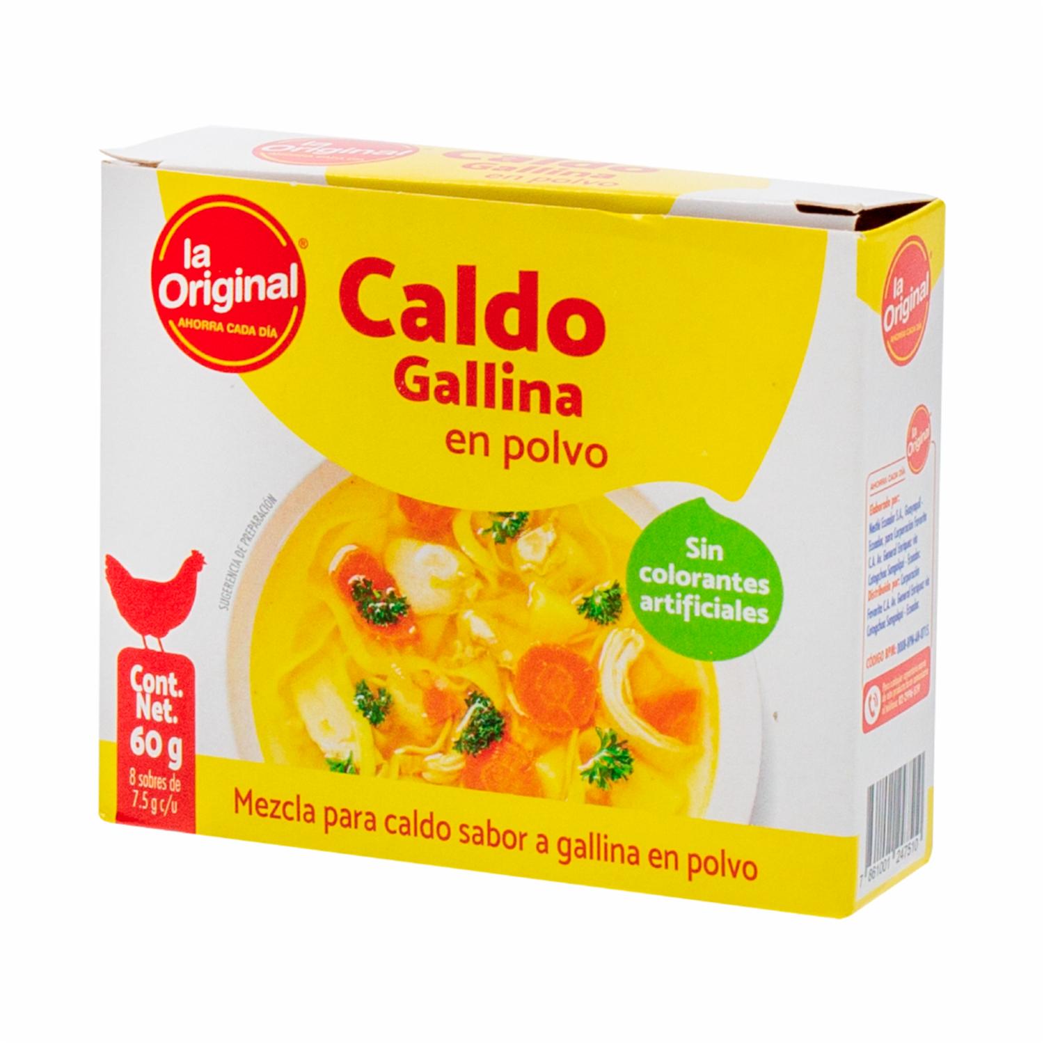 Caldo De Gallina En Polvo LA ORIGINAL 60 G