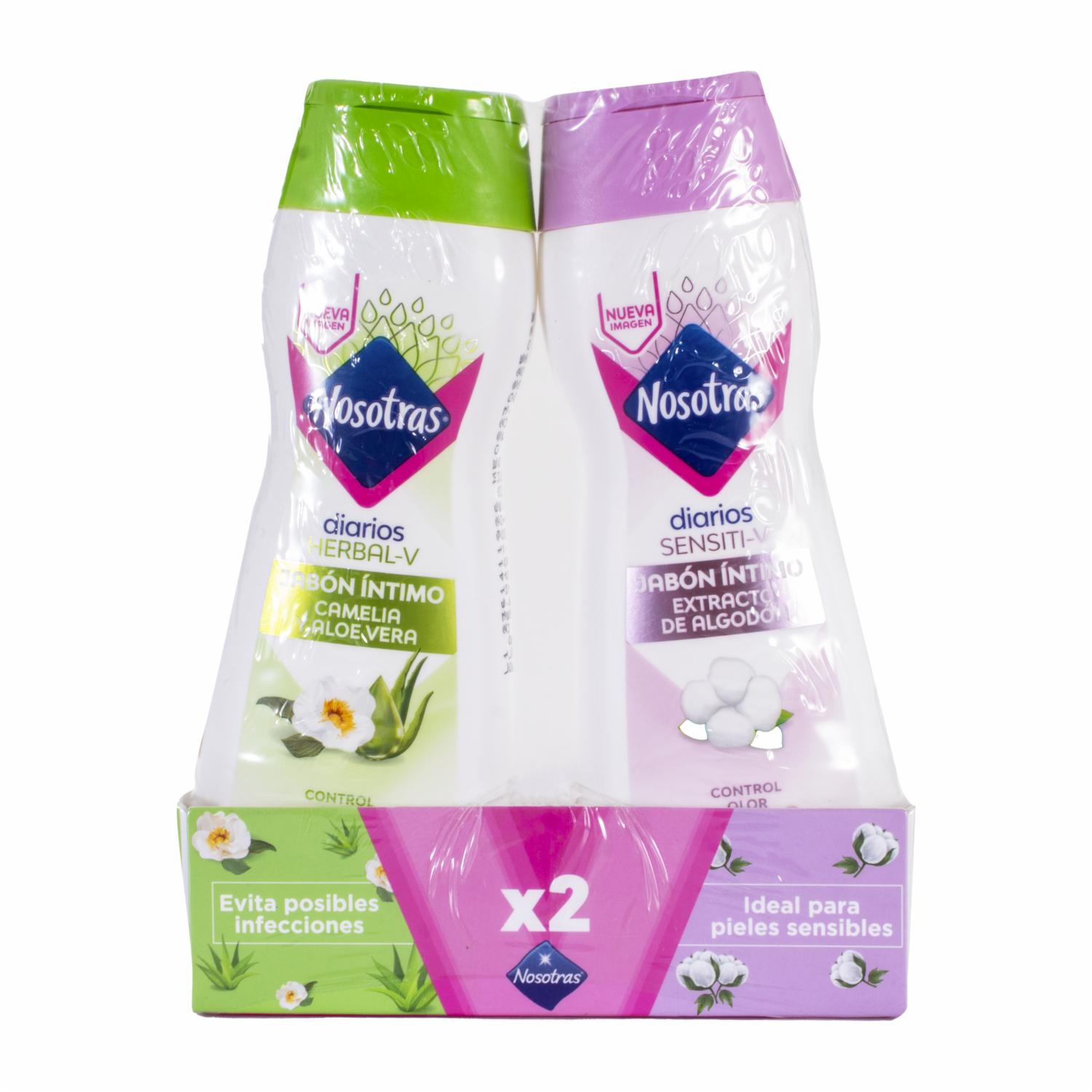 Jabón Íntimo Herbal + Sensitive NOSOTRAS 200 Ml