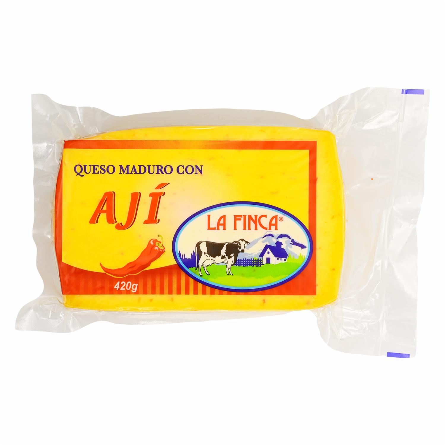 Queso Maduro Con Ají LA FINCA 420 g