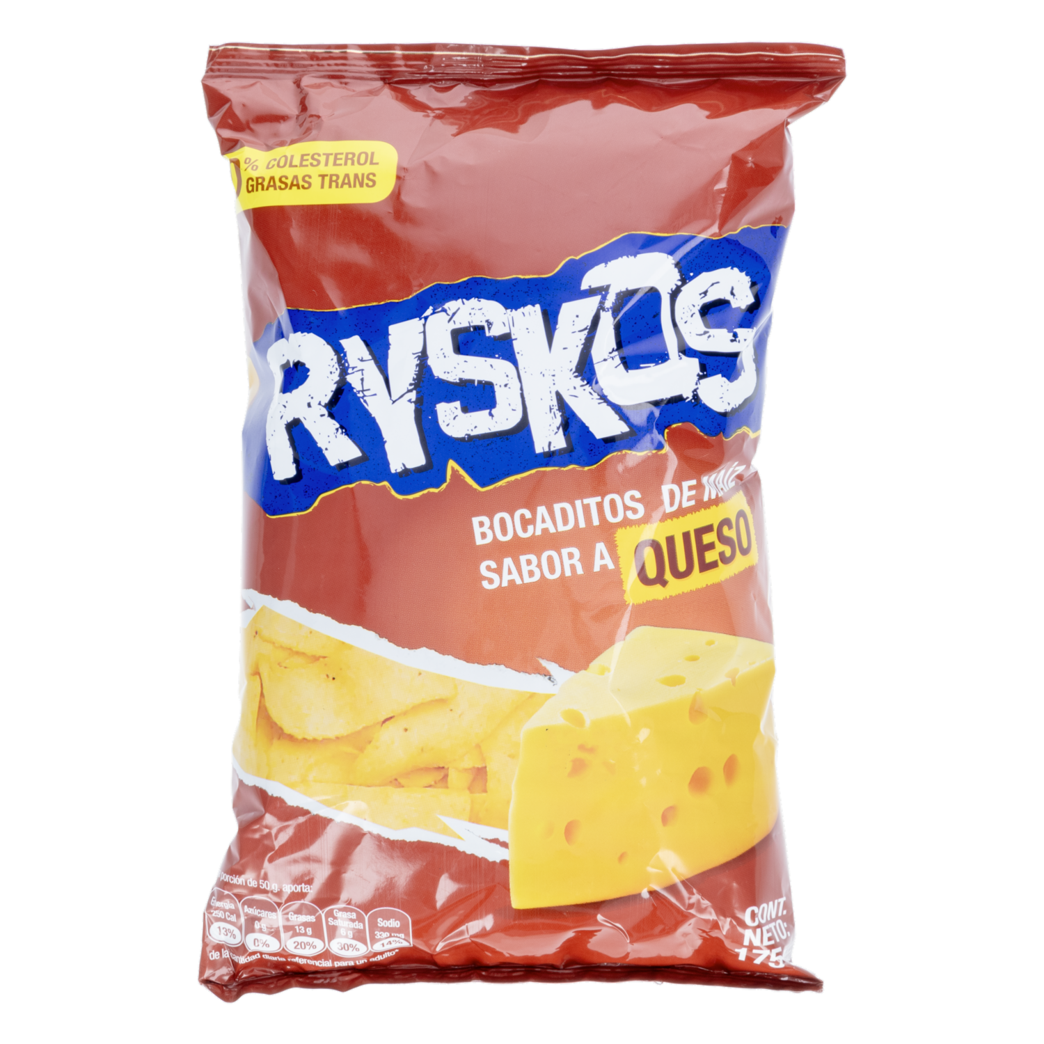 Bocaditos De Maíz Sabor A Queso RYSKOS 175 G