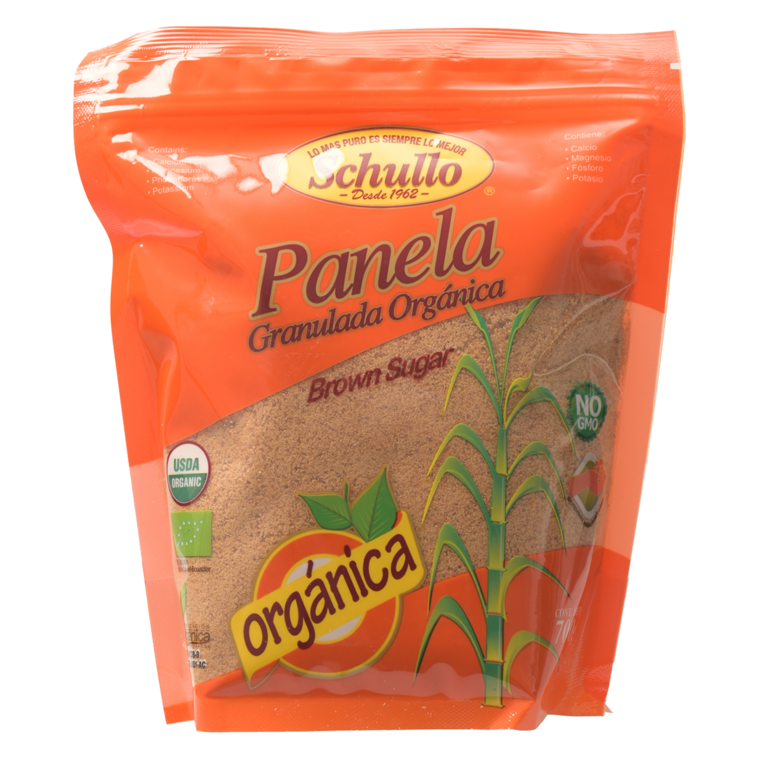 Panela Granulada Orgánica SCHULLO 700 G