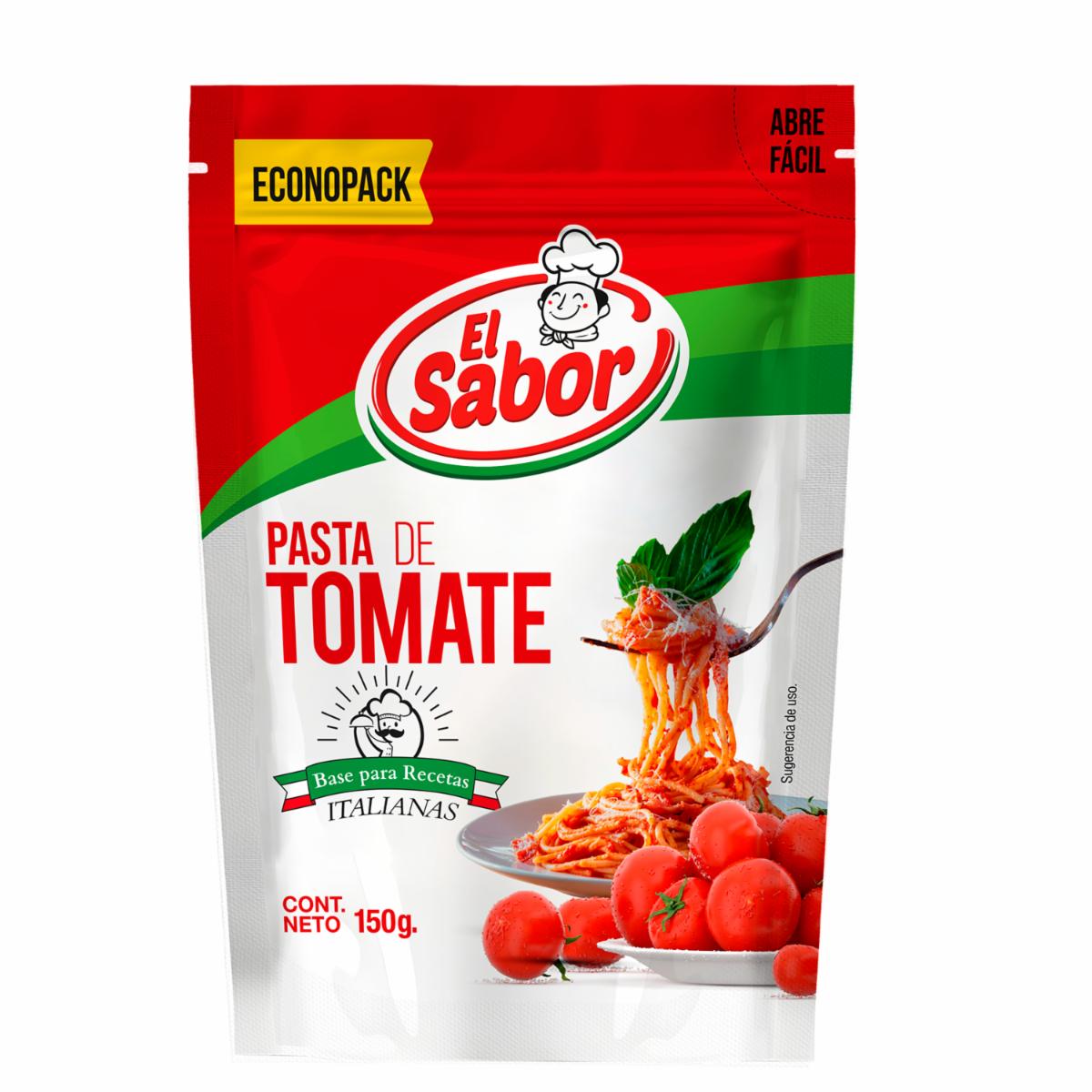 Pasta De Tomate Sin Preservantes EL SABOR 150 G