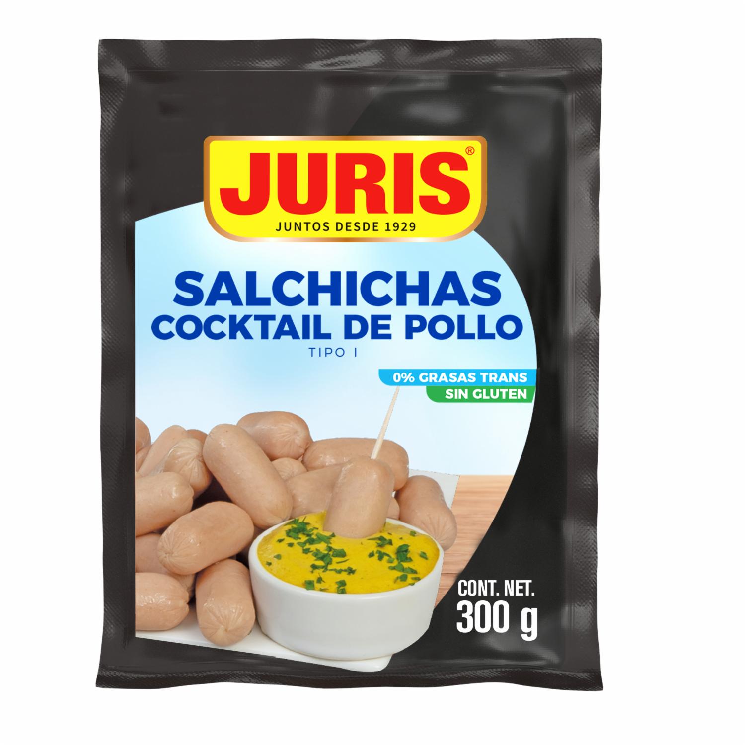 Slachicha De Coctail De Pollo Premium JURIS 300 G