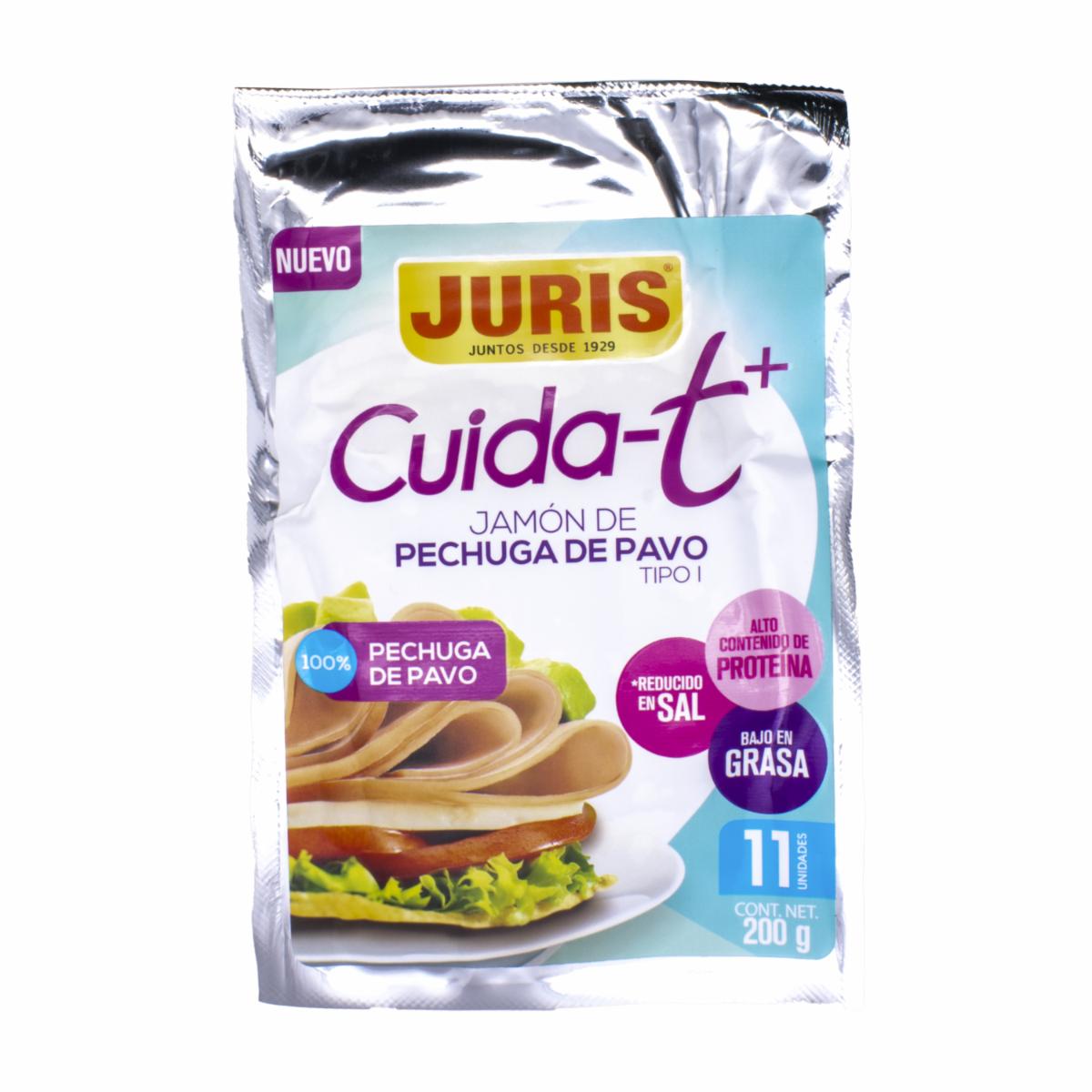 Jamón Tipo I Cuidat + De Pechuga De Pavo JURIS 200 G