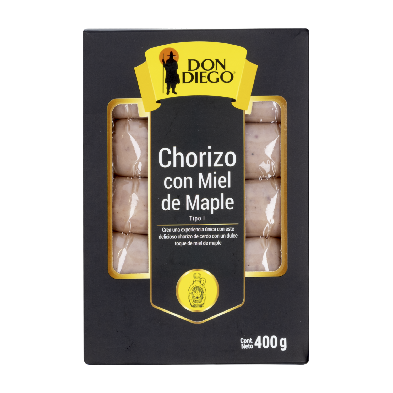 Chorizo Con Miel De Maple DON DIEGO 400 G