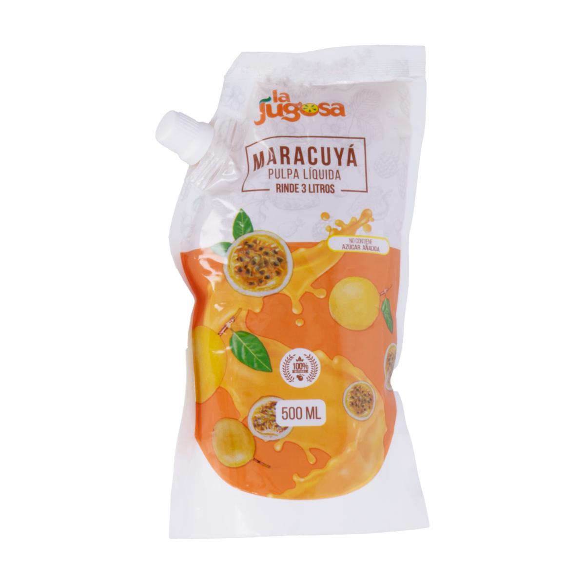 Pulpa Líquida Maracuyá LA JUGOSA 500 Ml