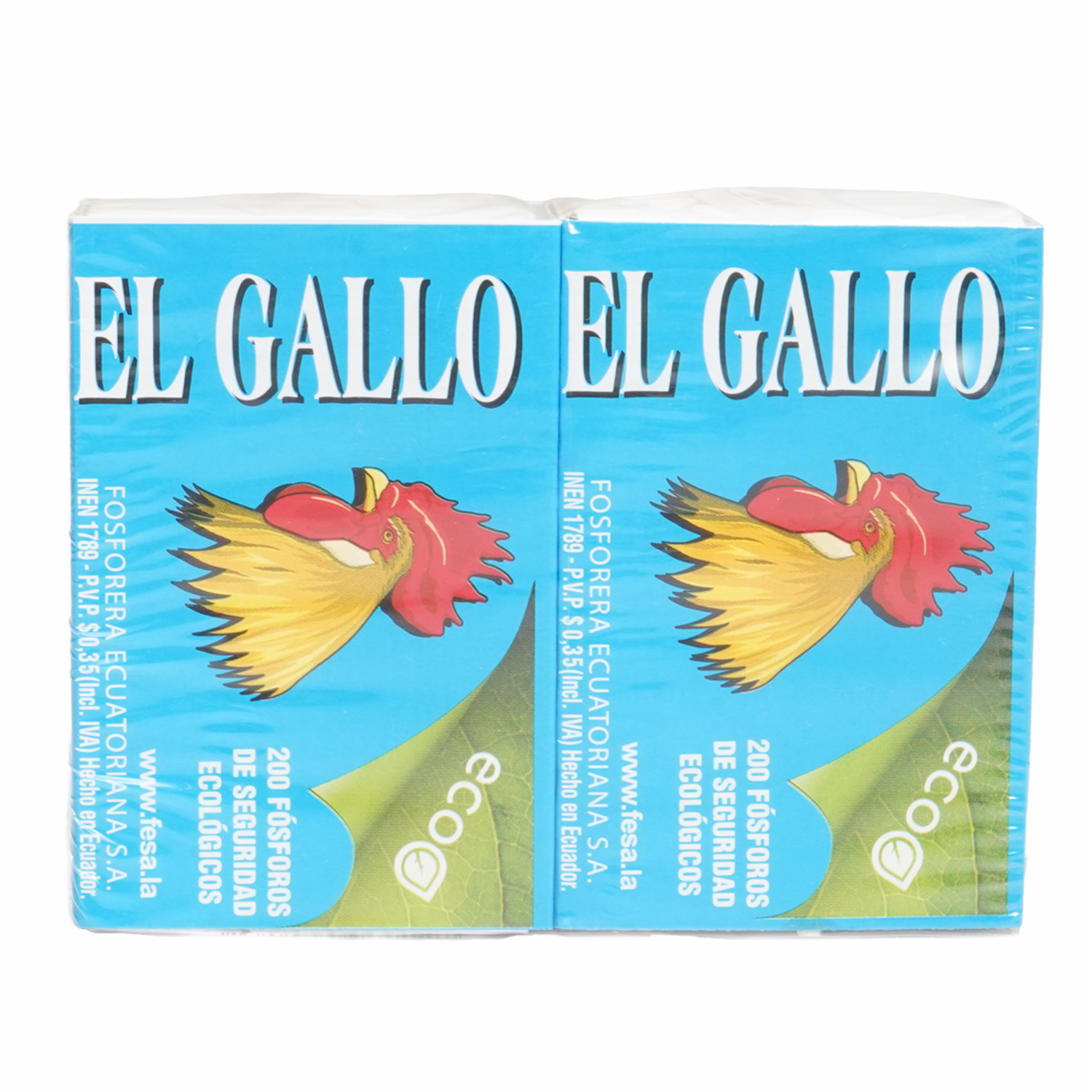 Fósforos Resistente EL GALLO 4 X 100 u