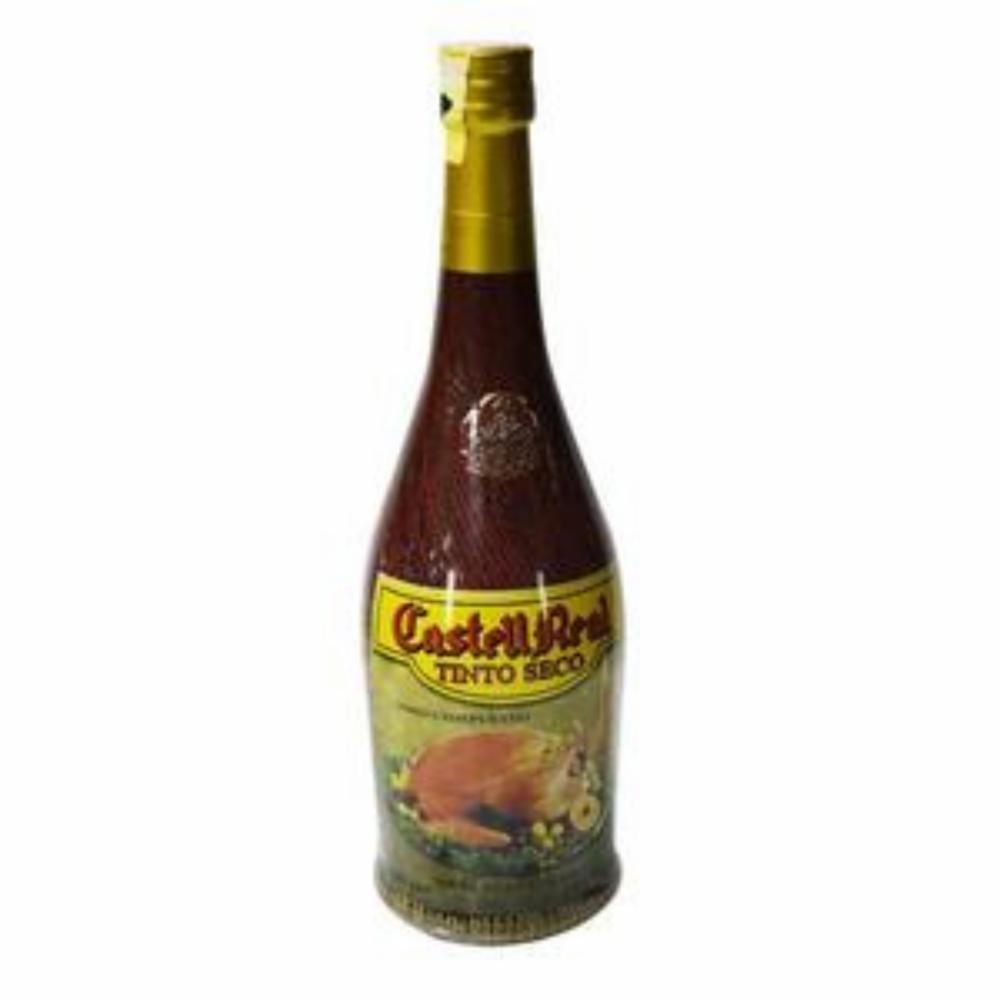 Vino Tinto Seco Cocina Castell Botella