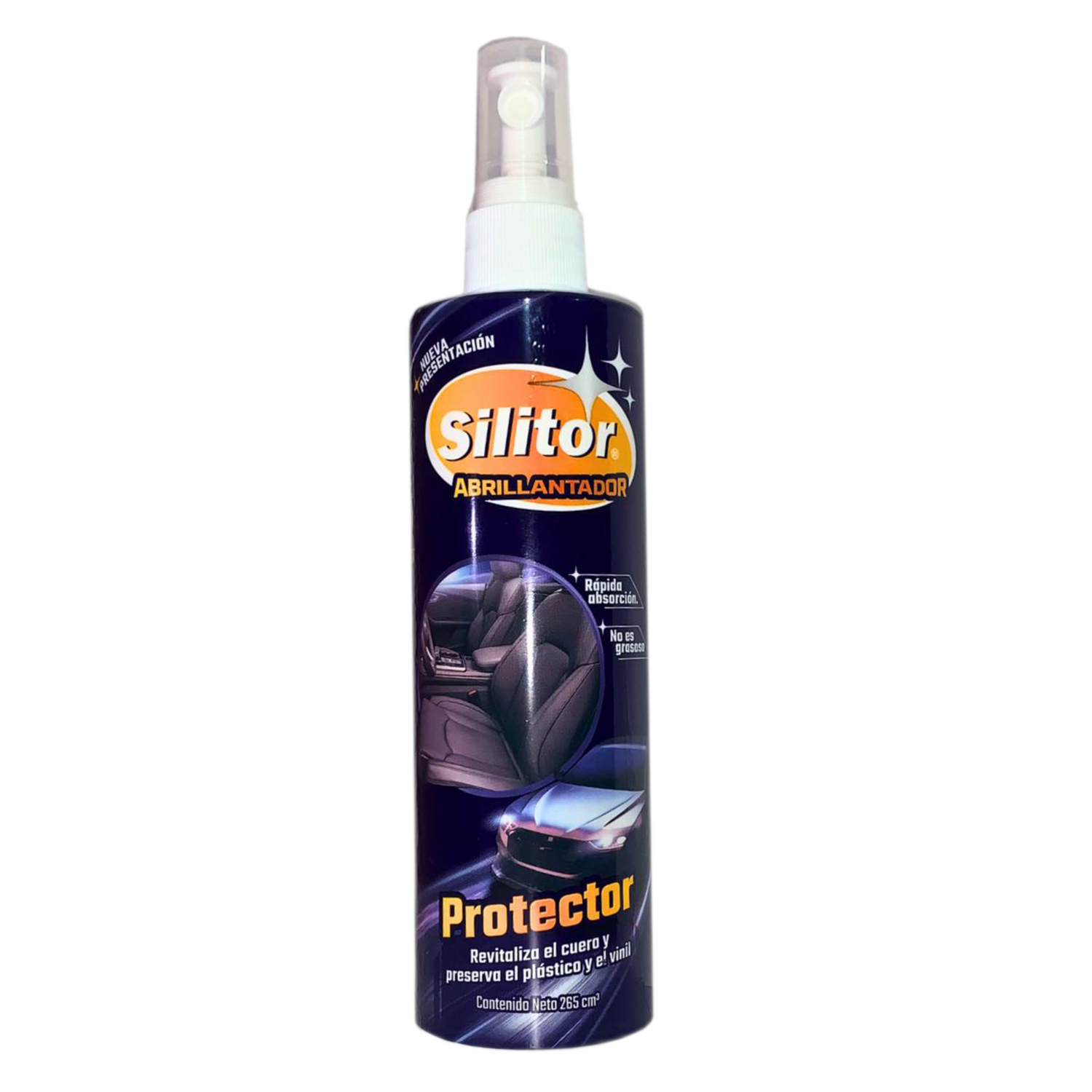 Abrillantador Y Protector De Interiores Automotriz SILITOR 265 Ml