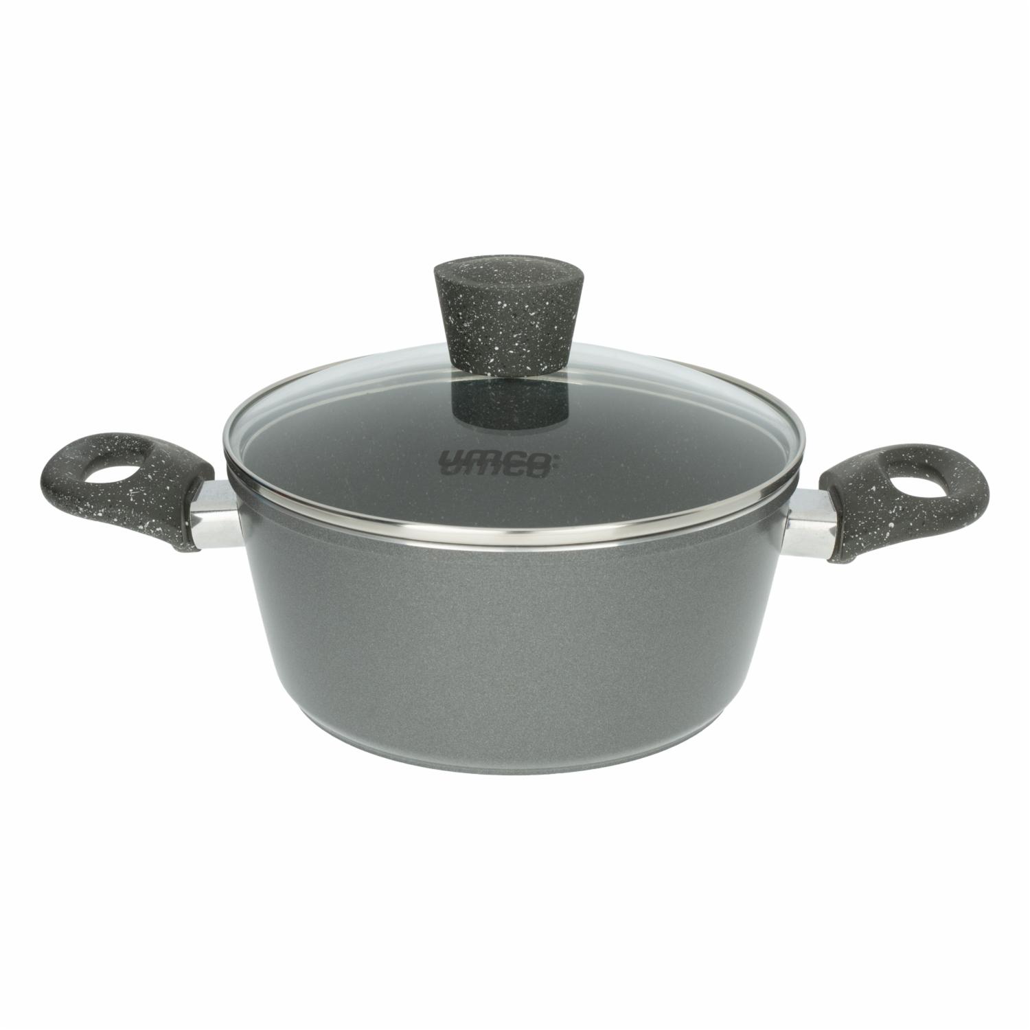 Olla Caldero De Inducción Black Stone Plus UMCO 20 Cm