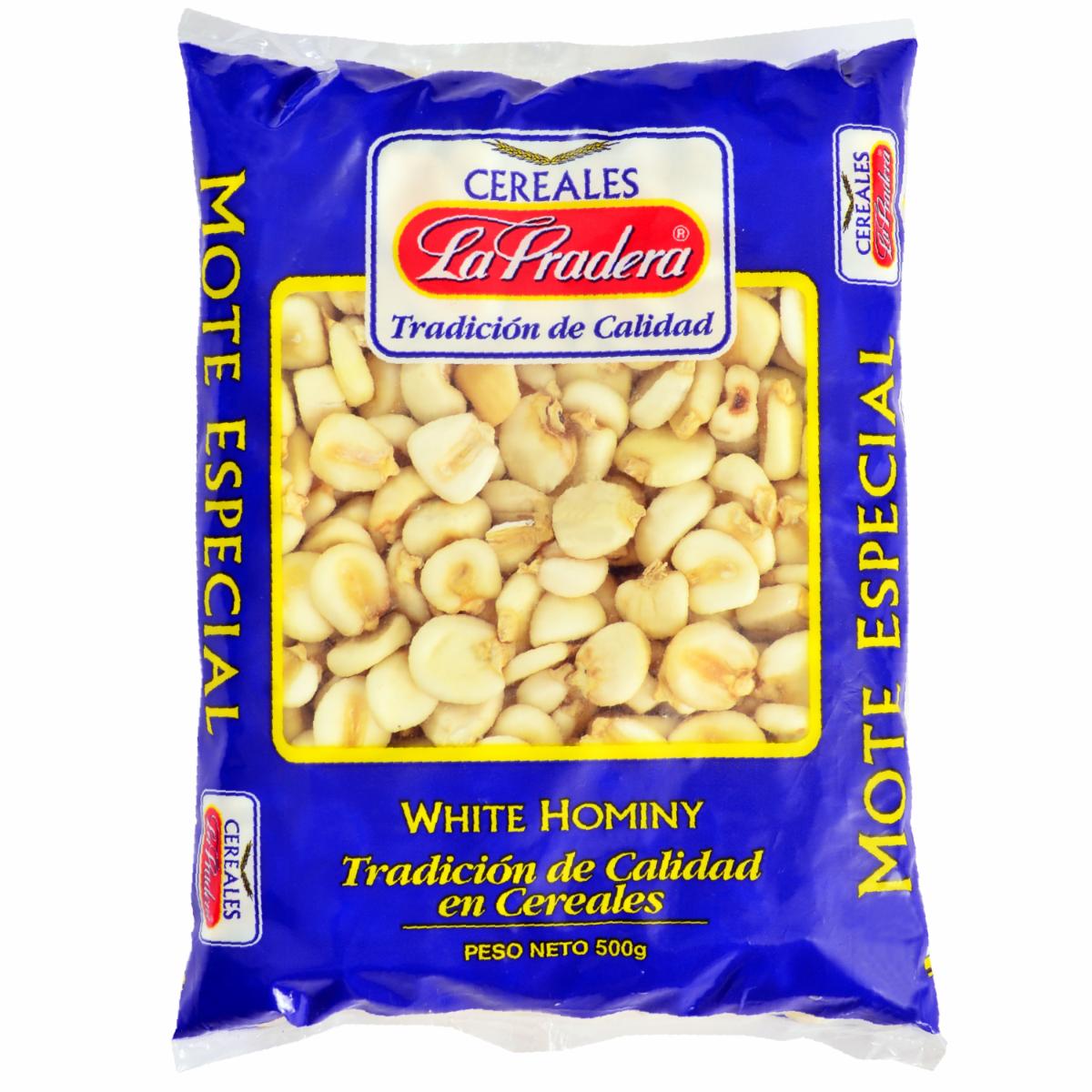 Mote Especial Empacado LA PRADERA 500 G