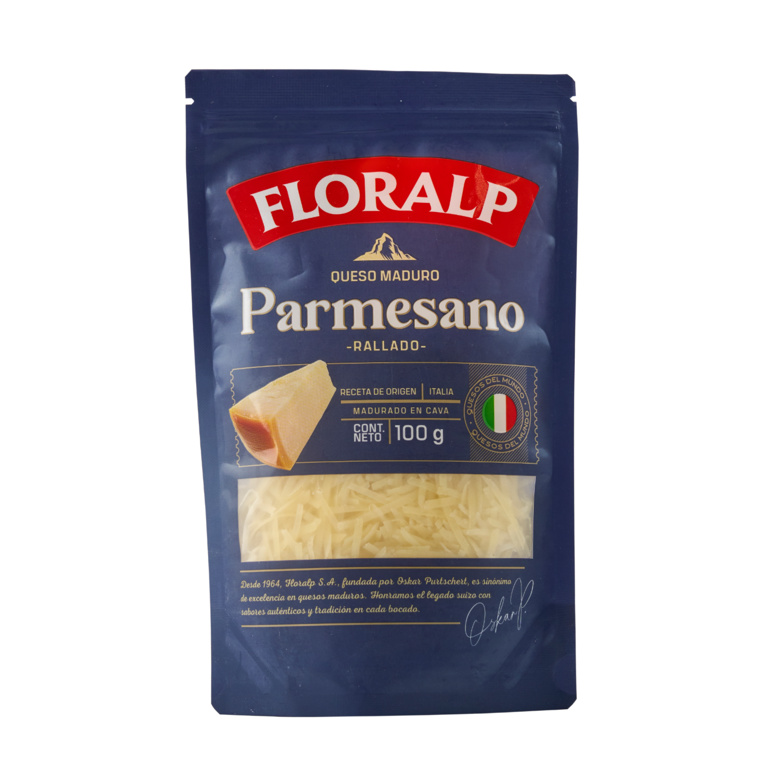 Queso Parmesano Rallado FLORALP 100 G