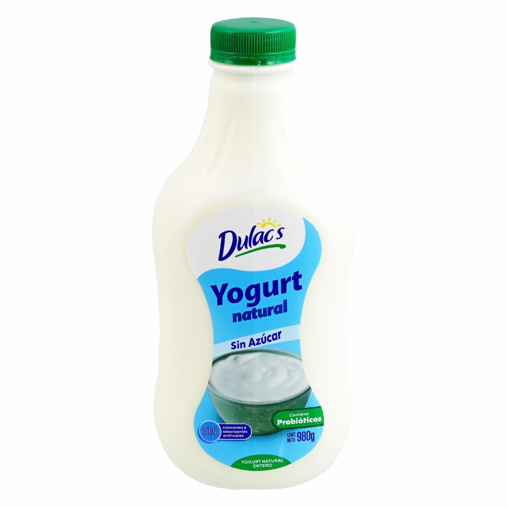 Yogurt Natural Sin Azúcar DULACS 980 Ml