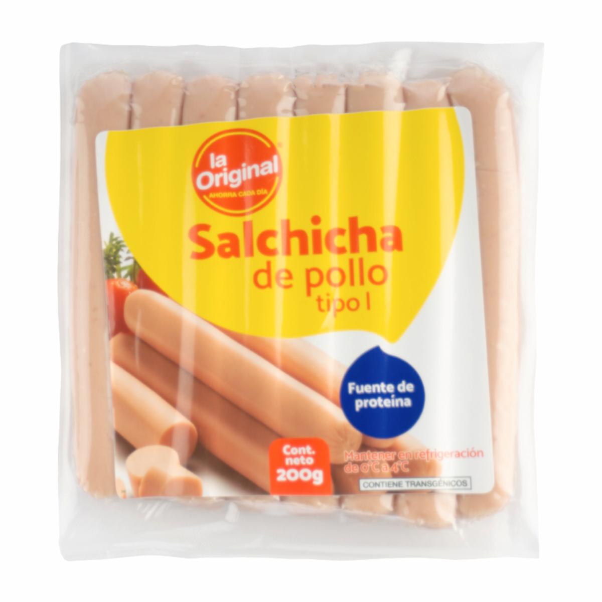 Salchicha De Pollo LA ORIGINAL 200 G
