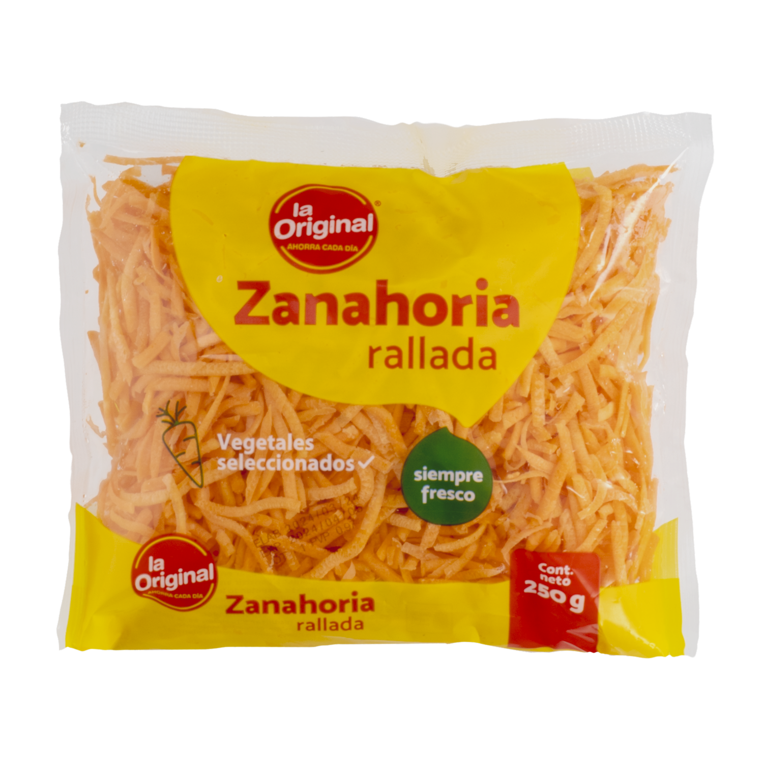 Zanahoria Rallada LA ORIGINAL 250 G