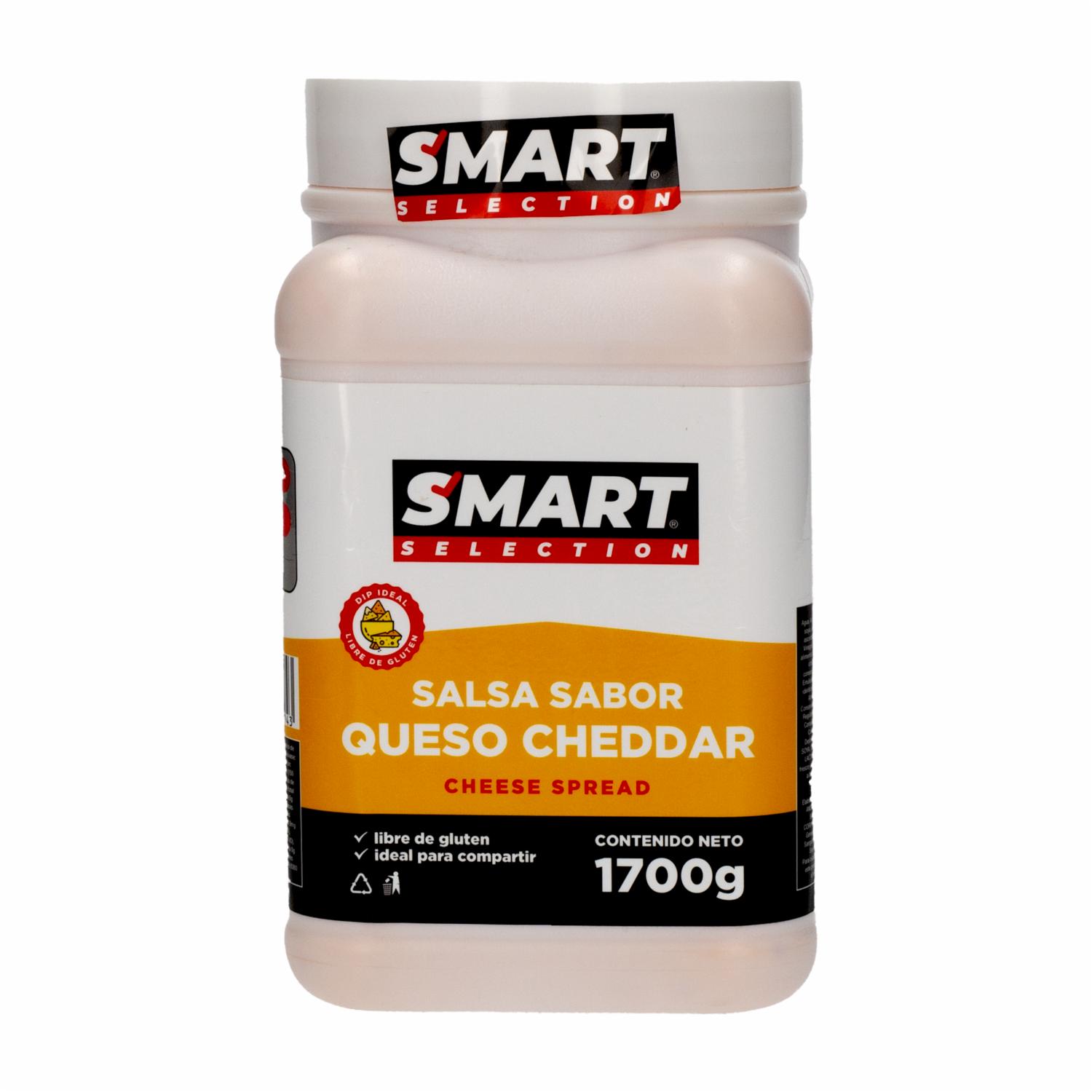 Salsa De Queso Cheddar SMART SELECTION 1700 G