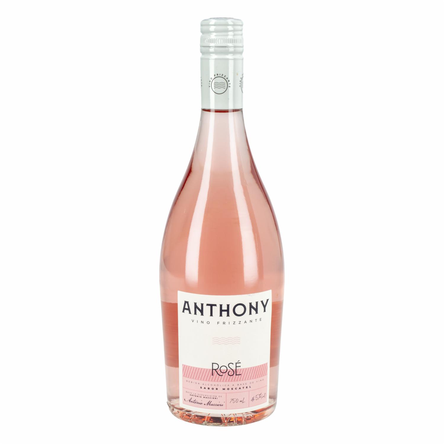 Vino Dulce Rosato Anthony 750 Ml