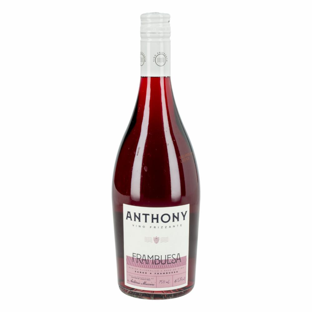 Vino Frizante De Rasberry Anthony 750 Ml