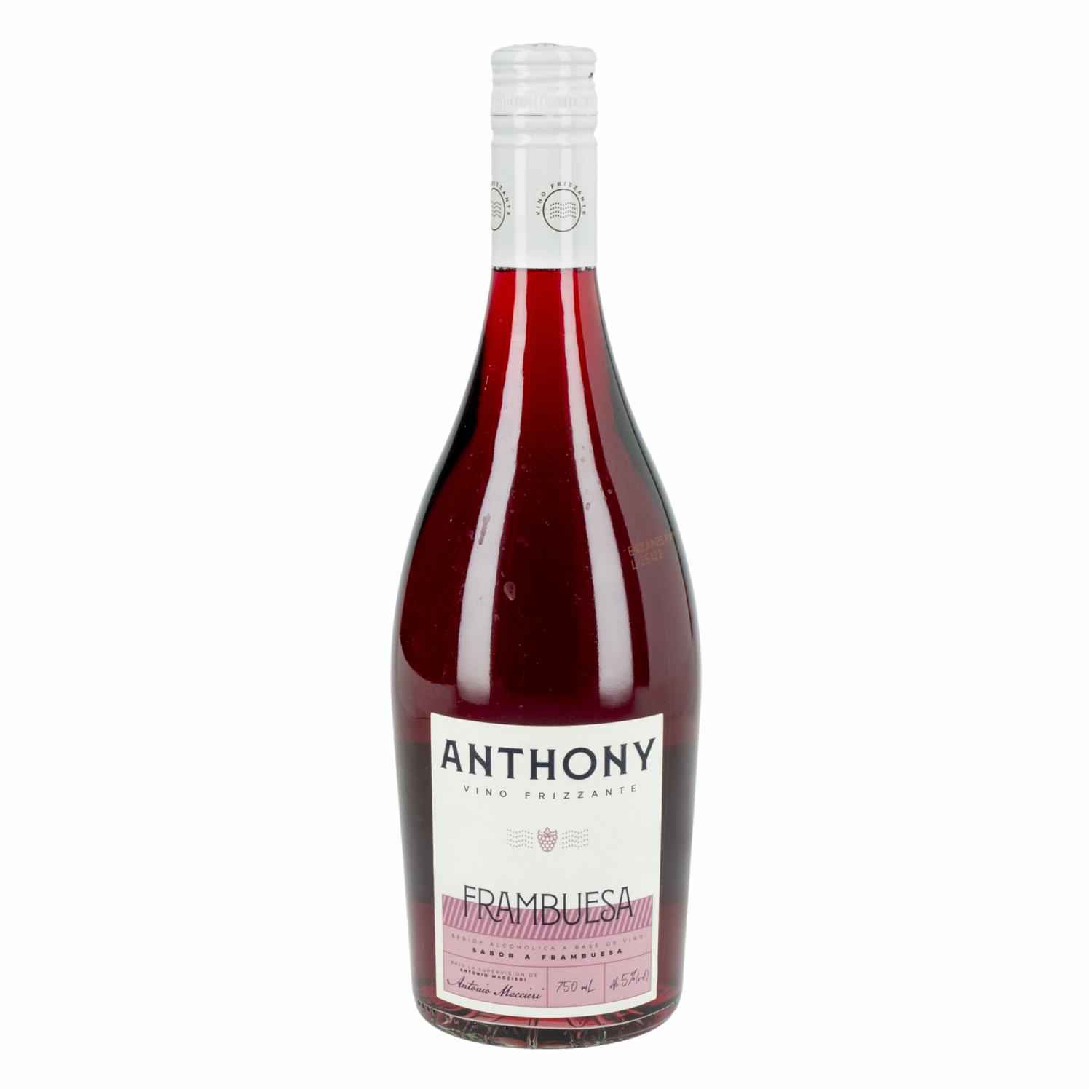 Vino Frizante De Rasberry ANTHONY 750 Ml