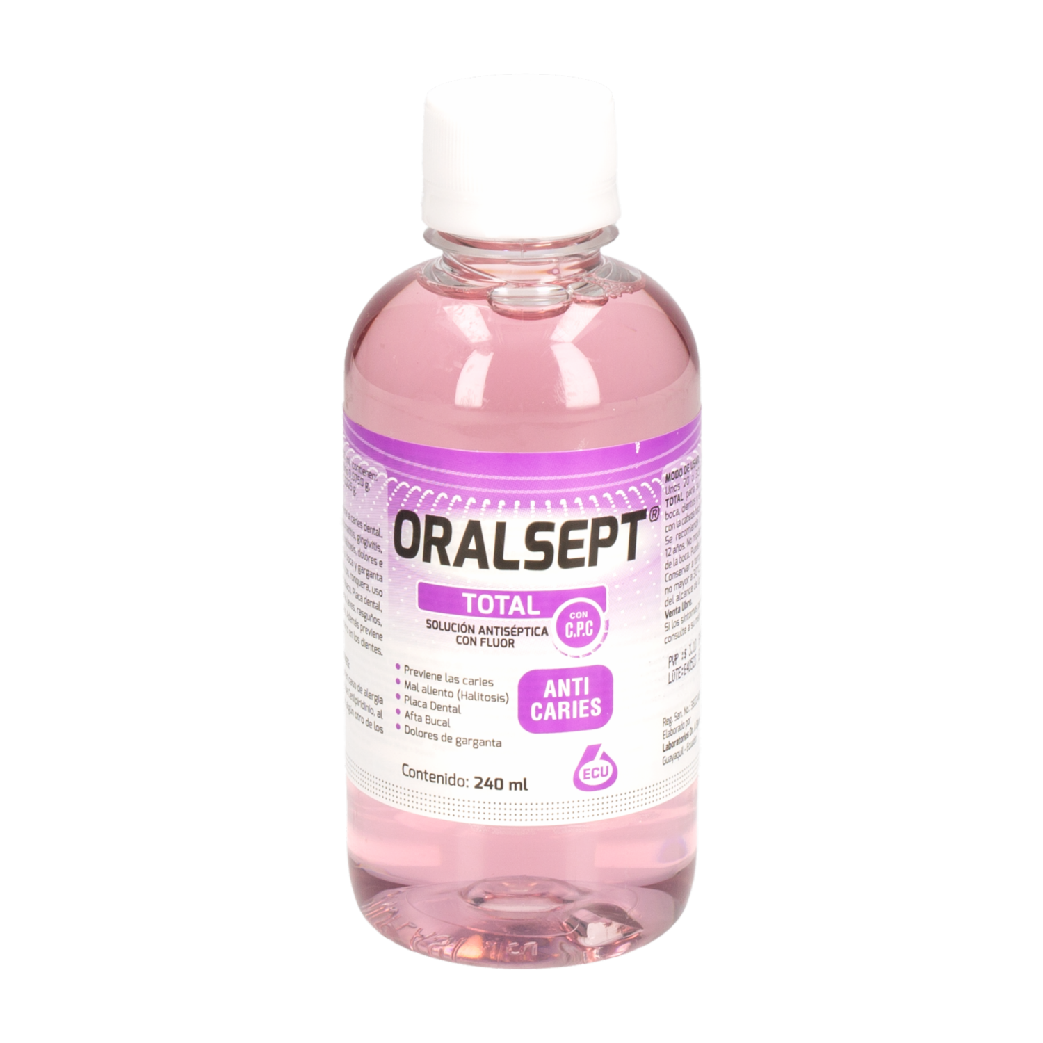Enjuague  Bucal Total ORALSEPT 240 Ml