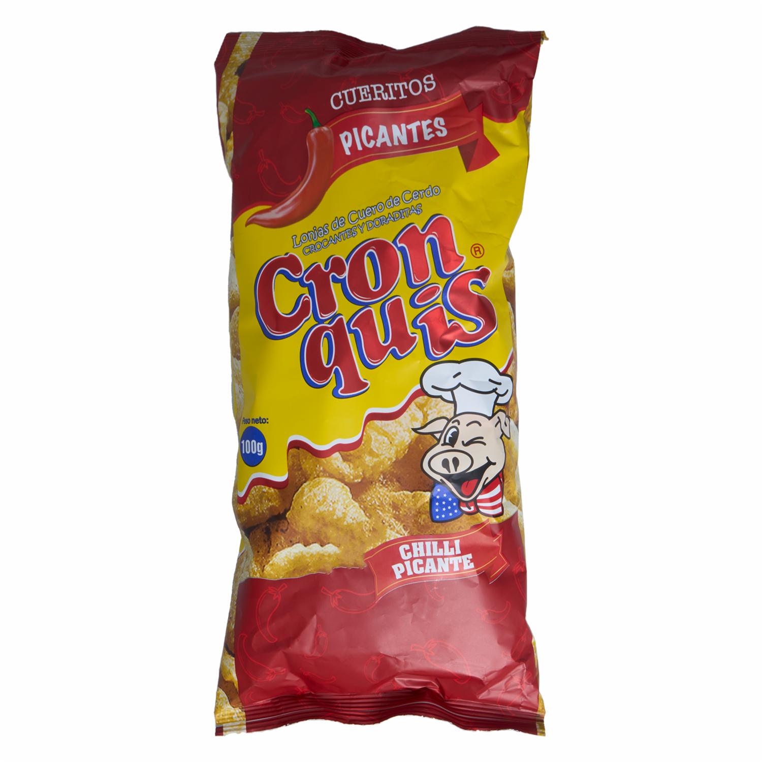 Cueritos Picantes CRON QUIS 100 G