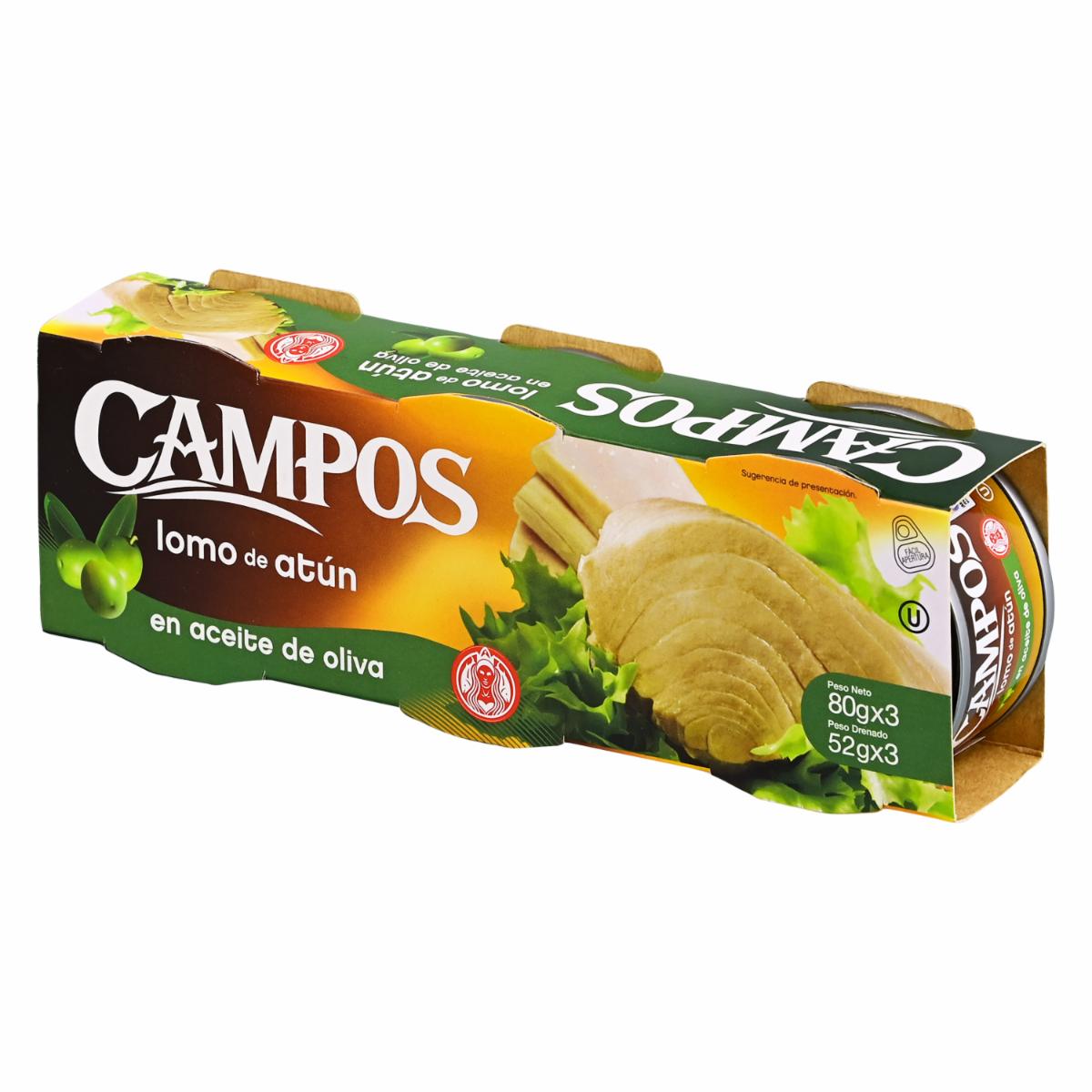 Atún En Aceite De Oliva CAMPOS 240 G