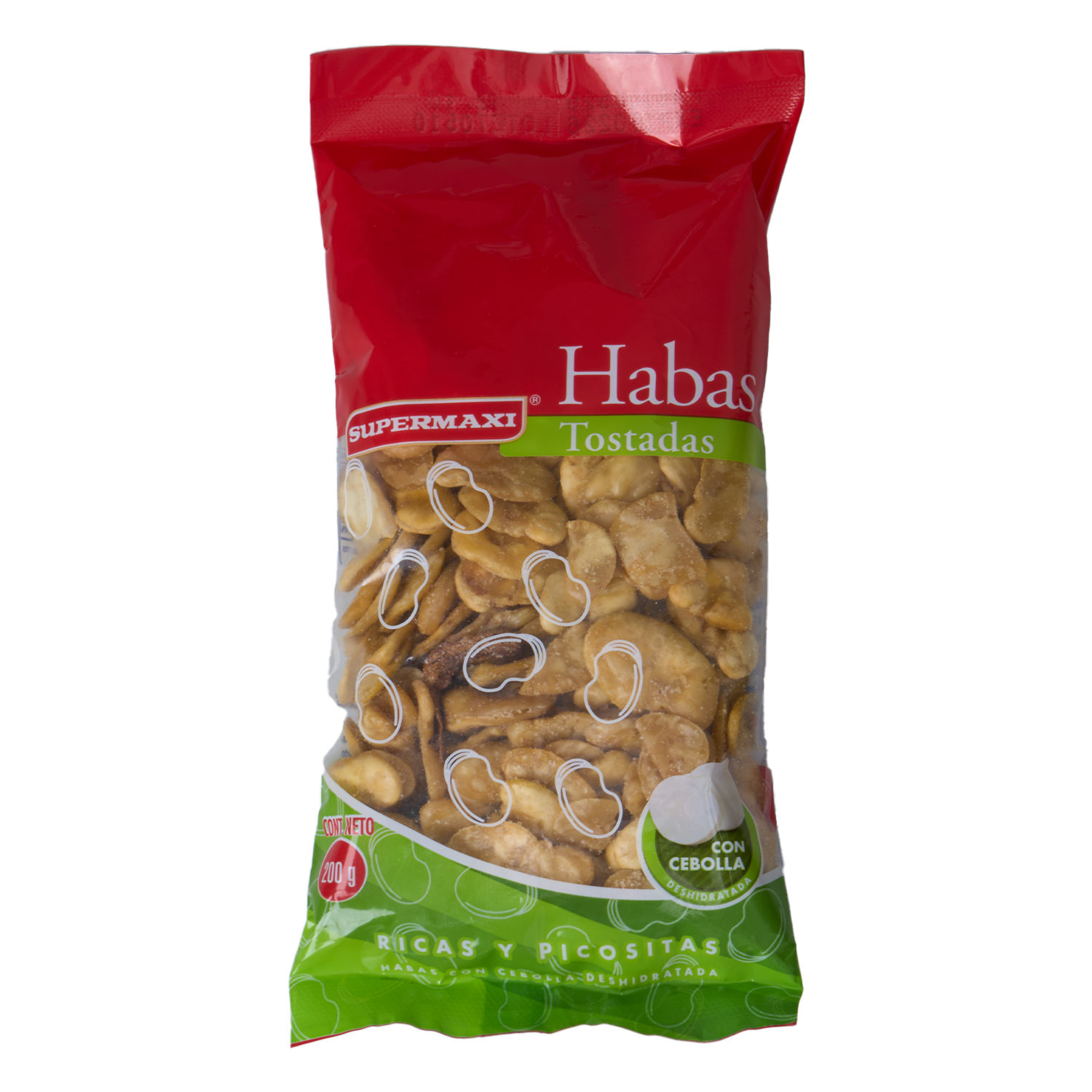 Habas Tostadas Con Cebolla SUPERMAXI 200 G