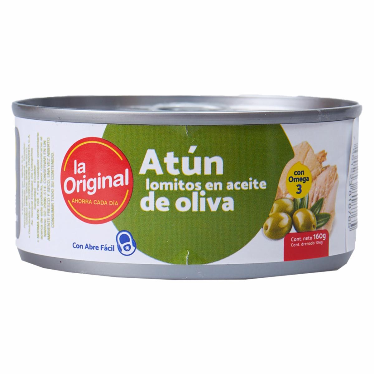 Atún Lomitos En Aceite De Oliva LA ORIGINAL 160  G